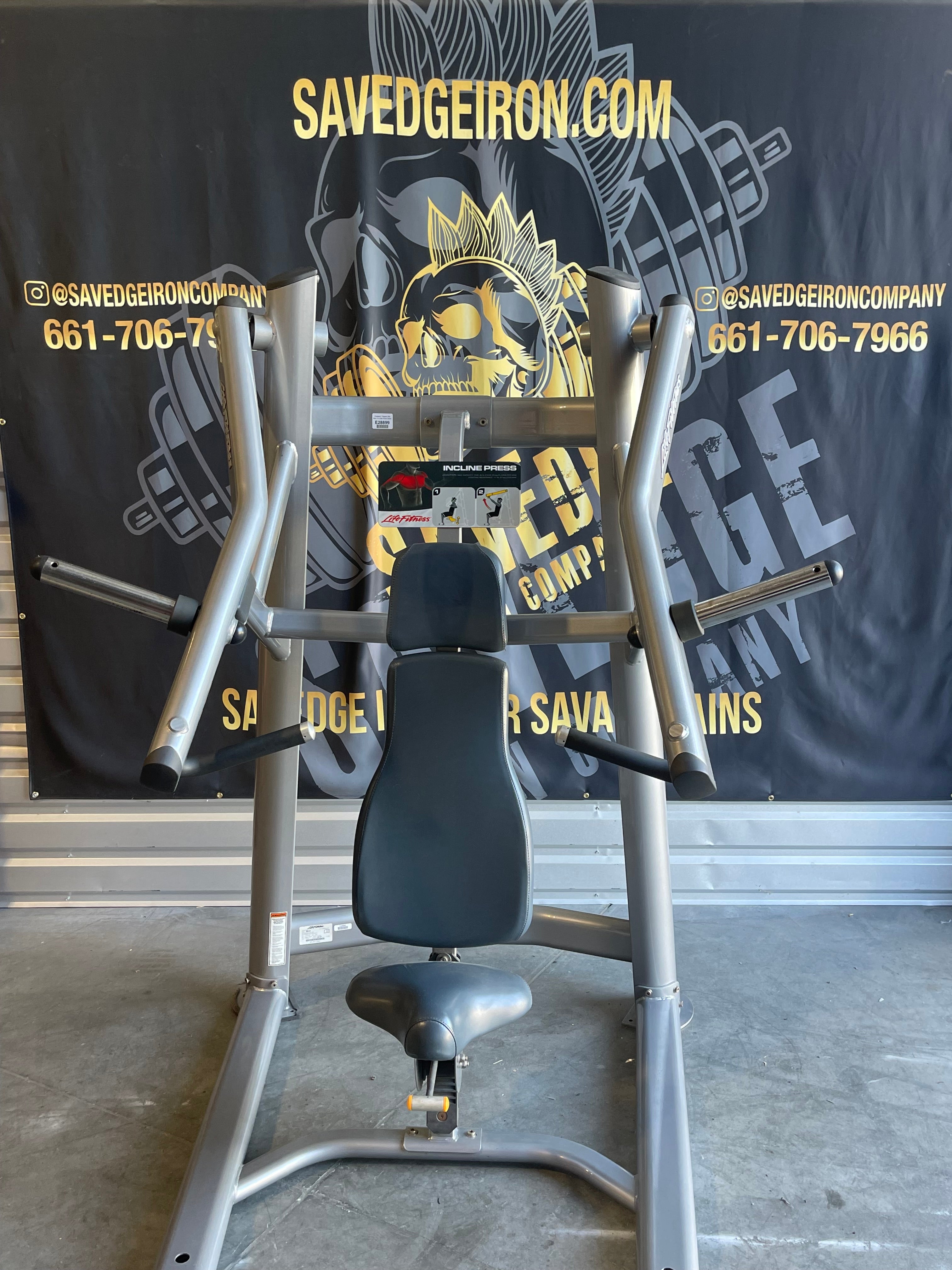 Life Fitness Signature Plate Loaded Incline Press