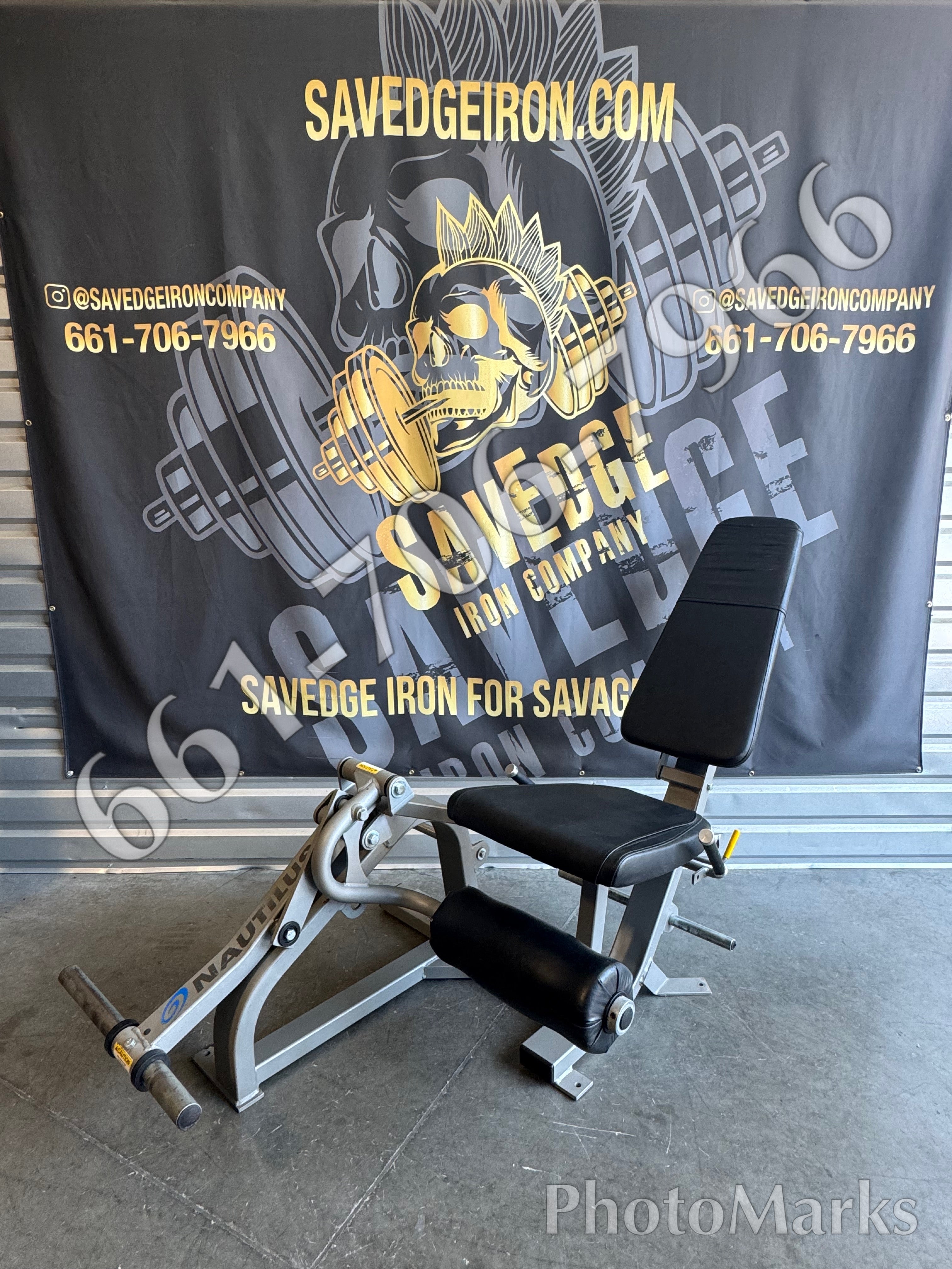 Nautilus XpLoad Plate Loaded Leg Extension (Rare)