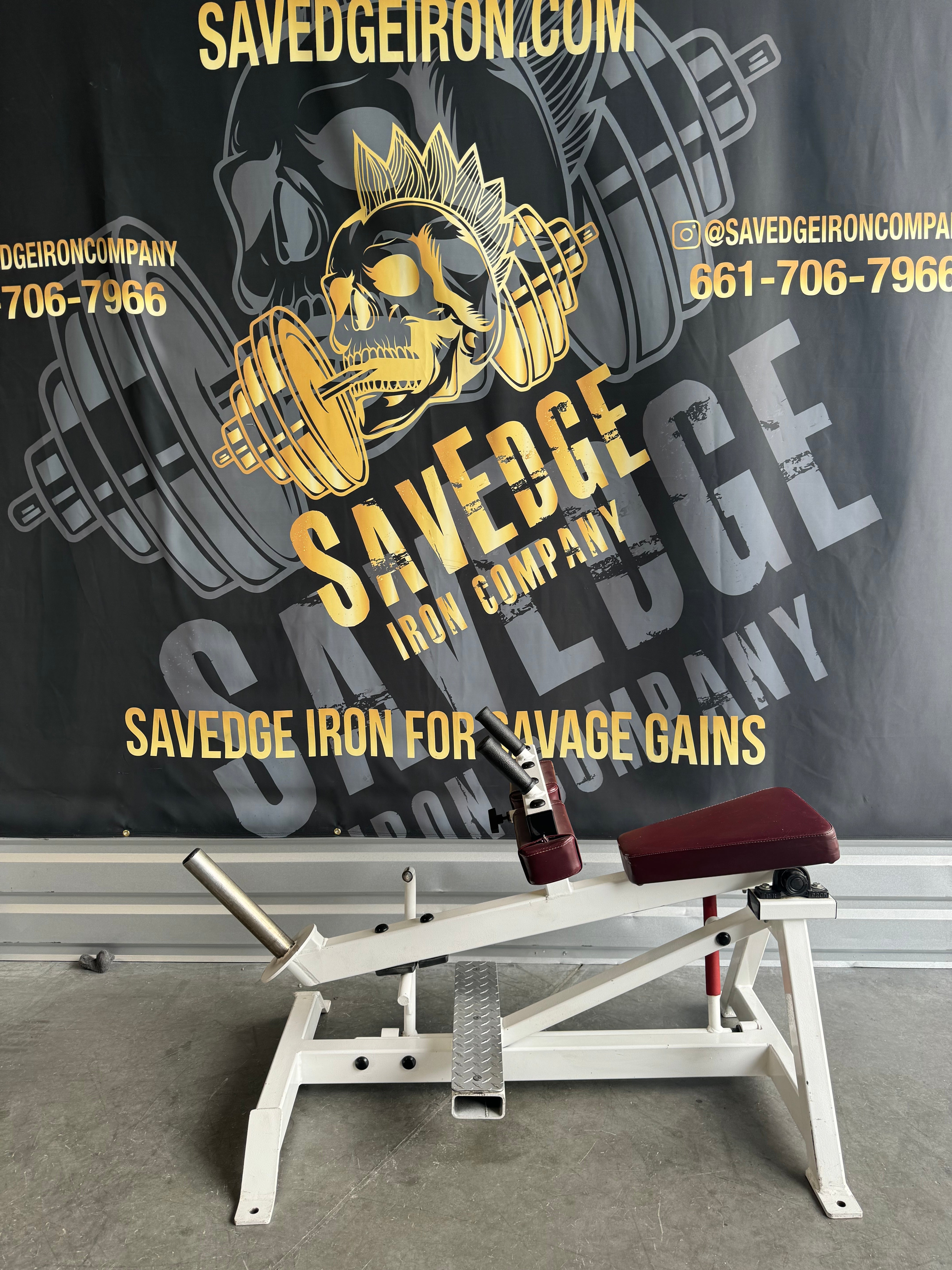 Body Masters Plate Loaded Calf Machine