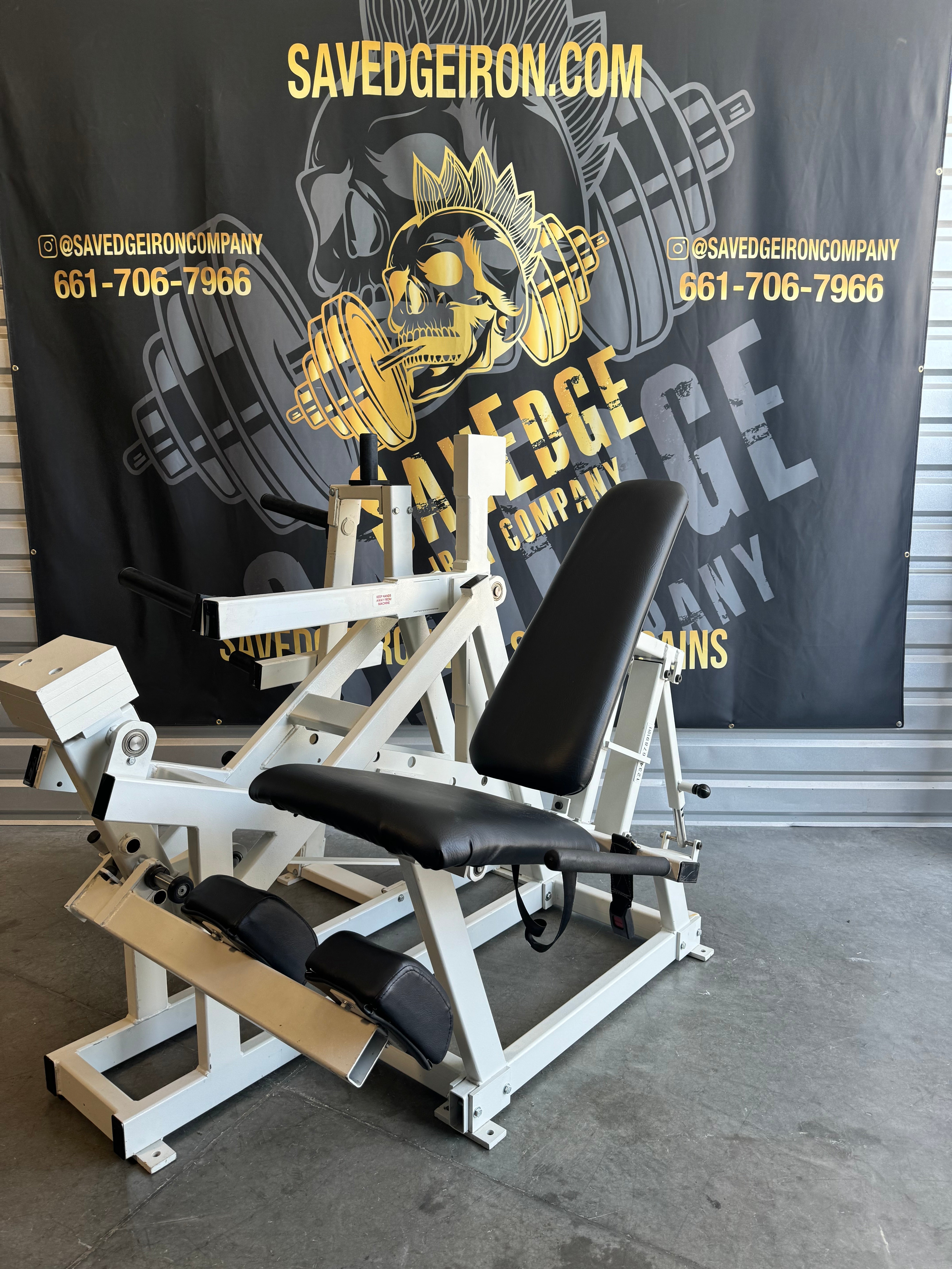 MedX Avenger Plate Loaded Leg Extension
