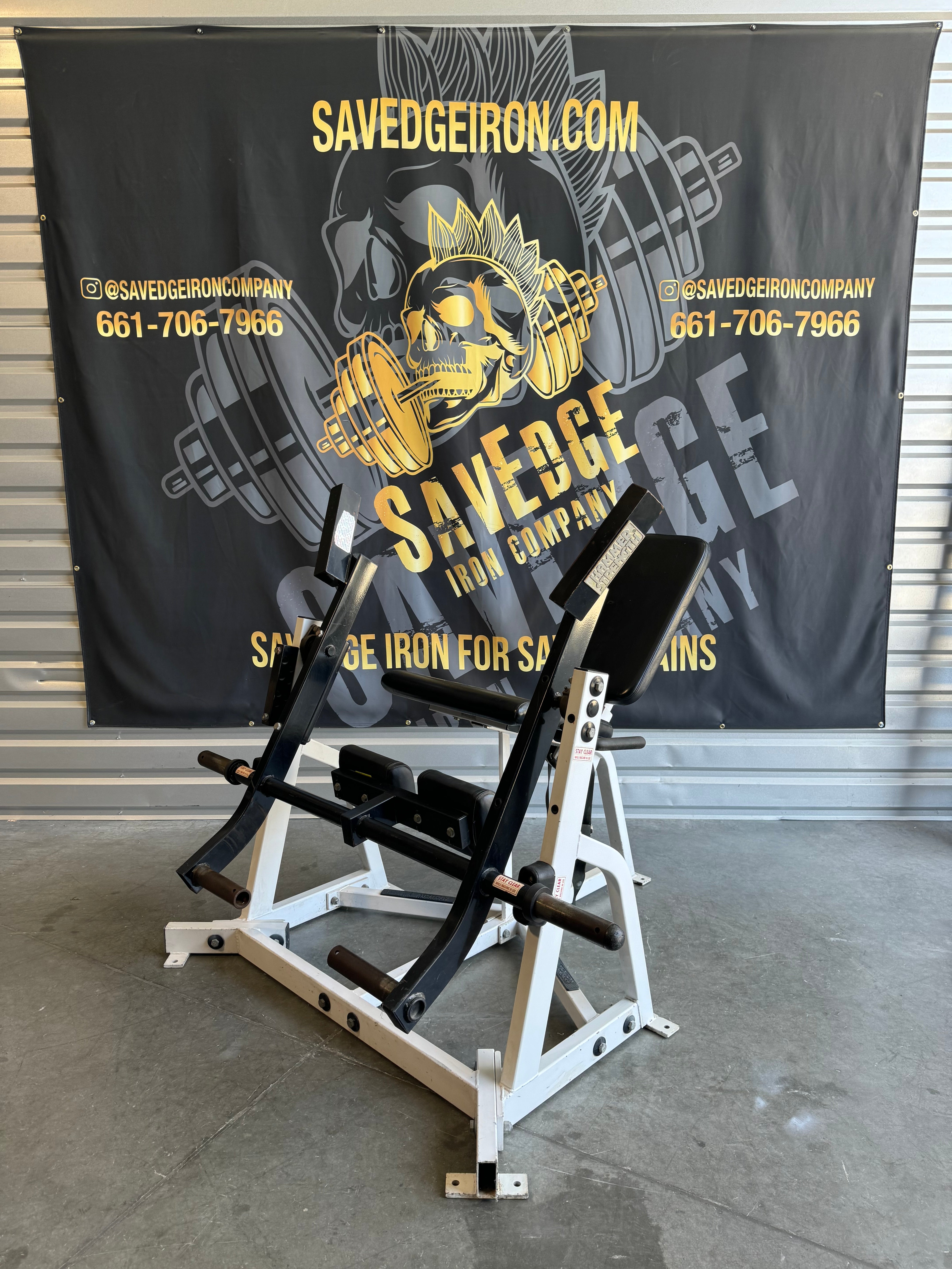 Hammer Strength Plate Loaded Leg Extension