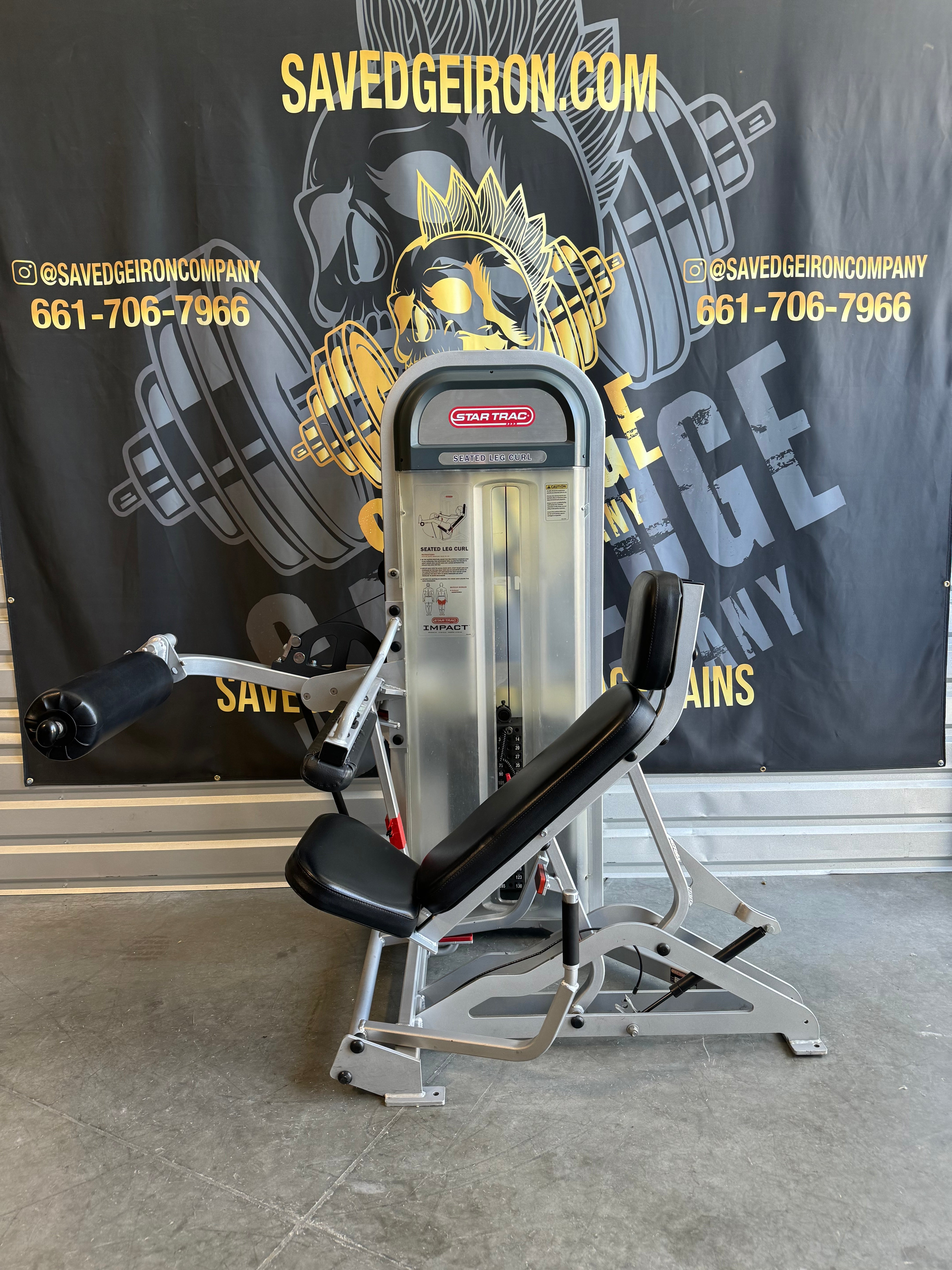 Star Trac Seated Leg Curl (Hamtractor)