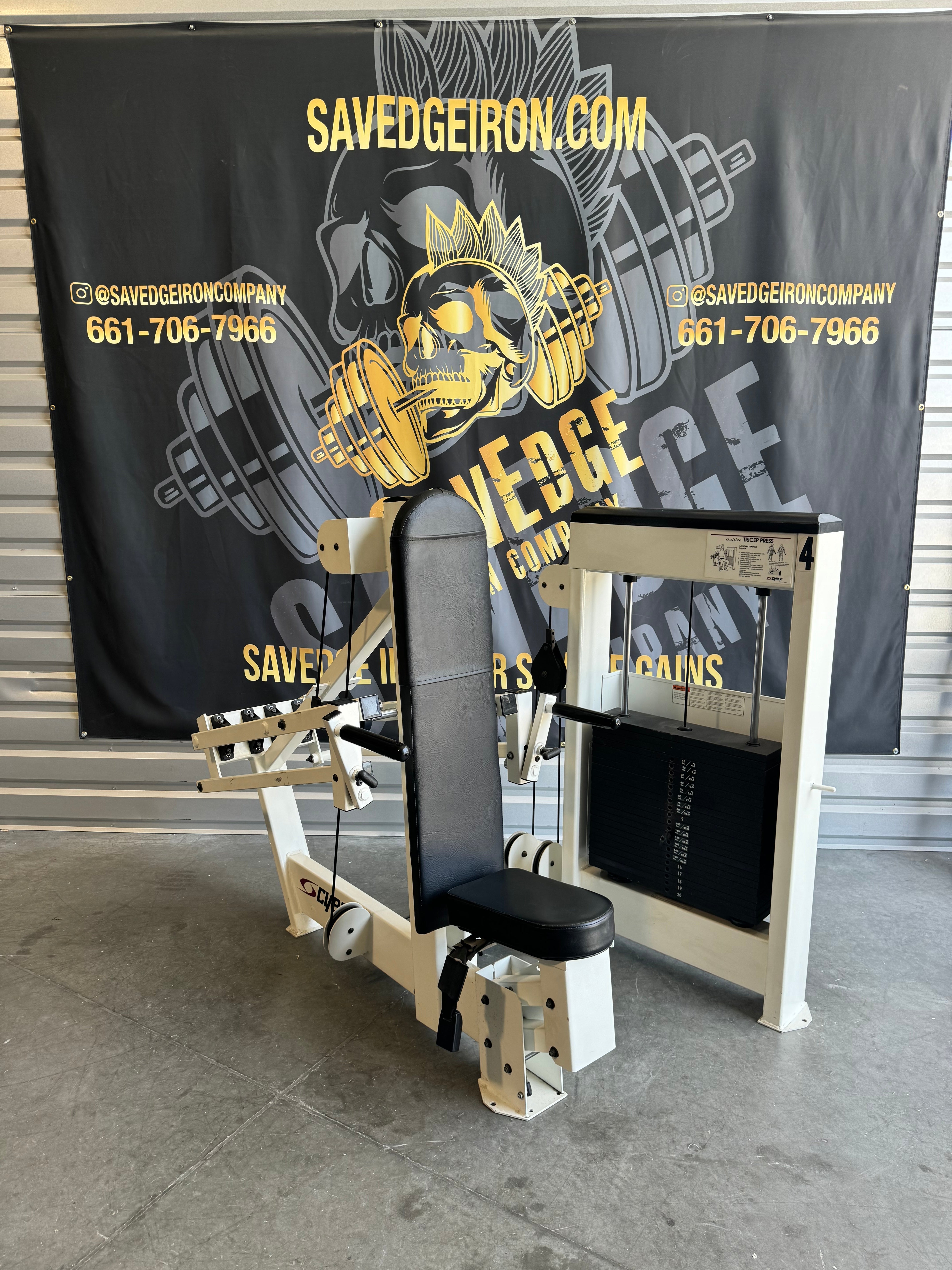 Cybex Galileo Tricep Press