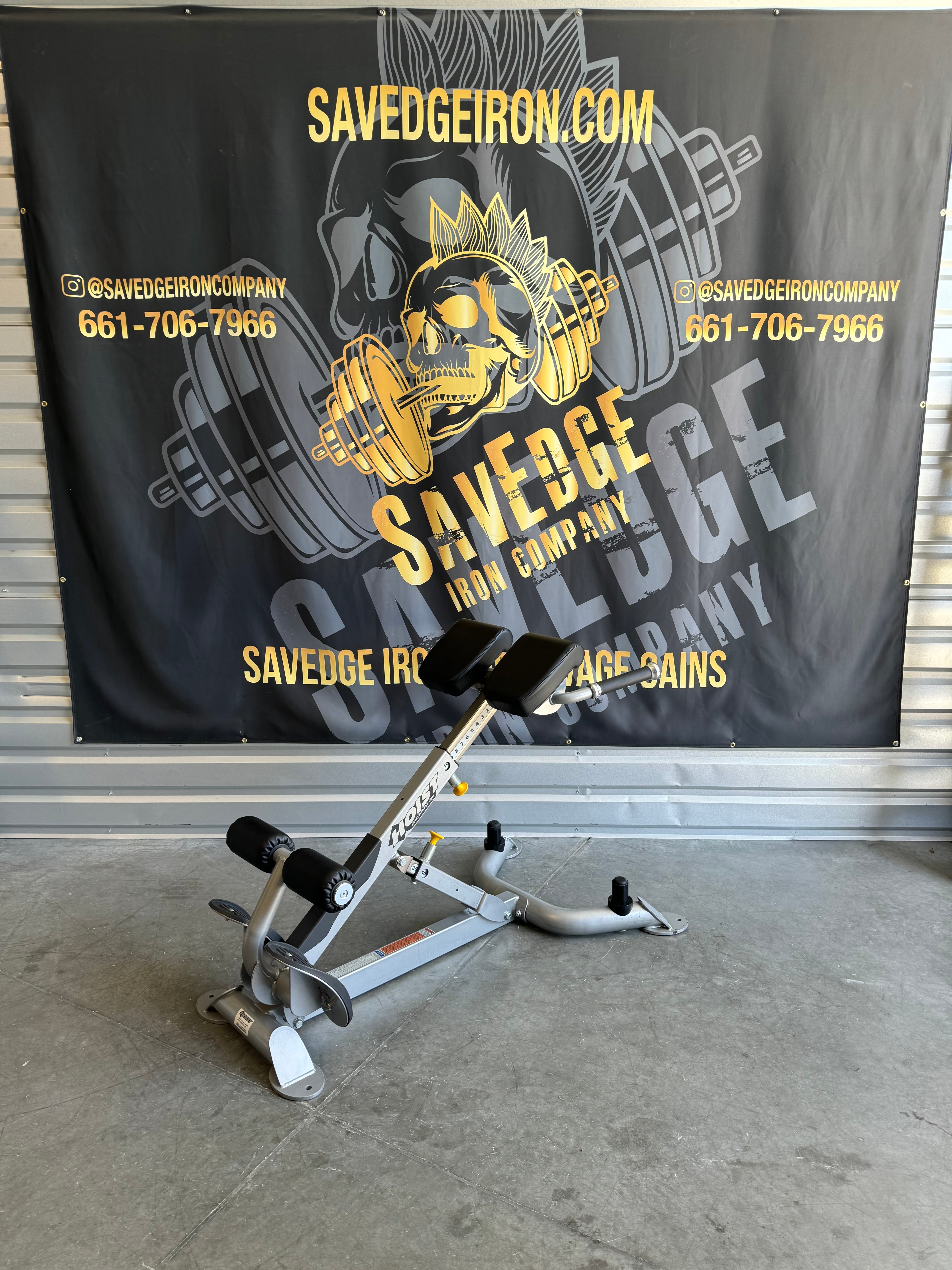 Hoist Hyper Extension Bench