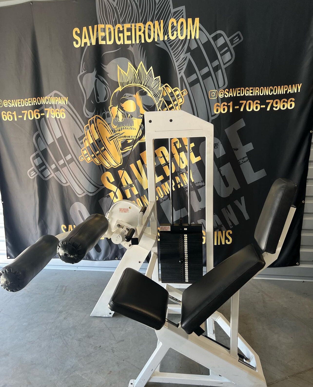 Body Masters Seated Leg Curl