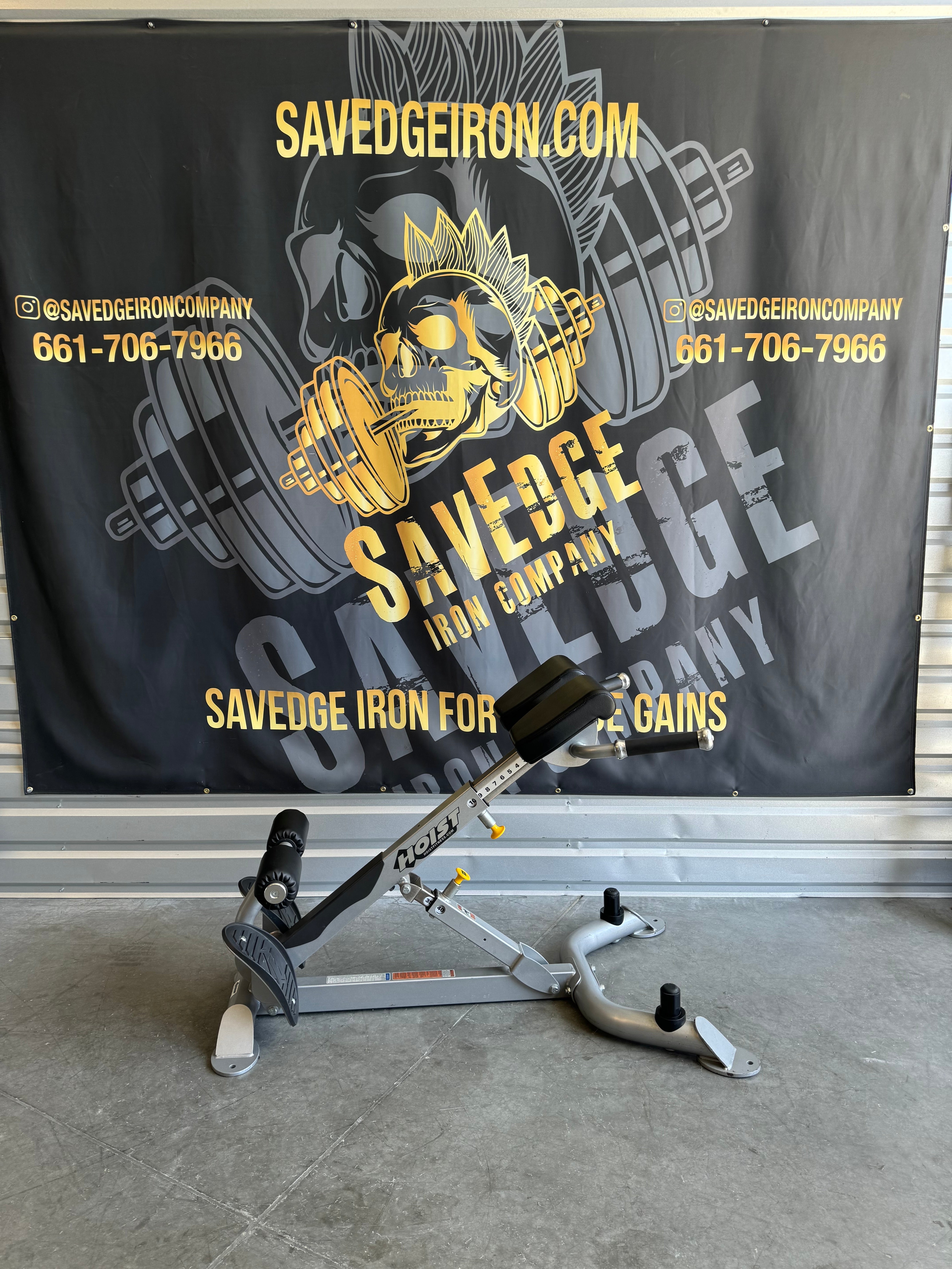 Hoist Hyper Extension Bench