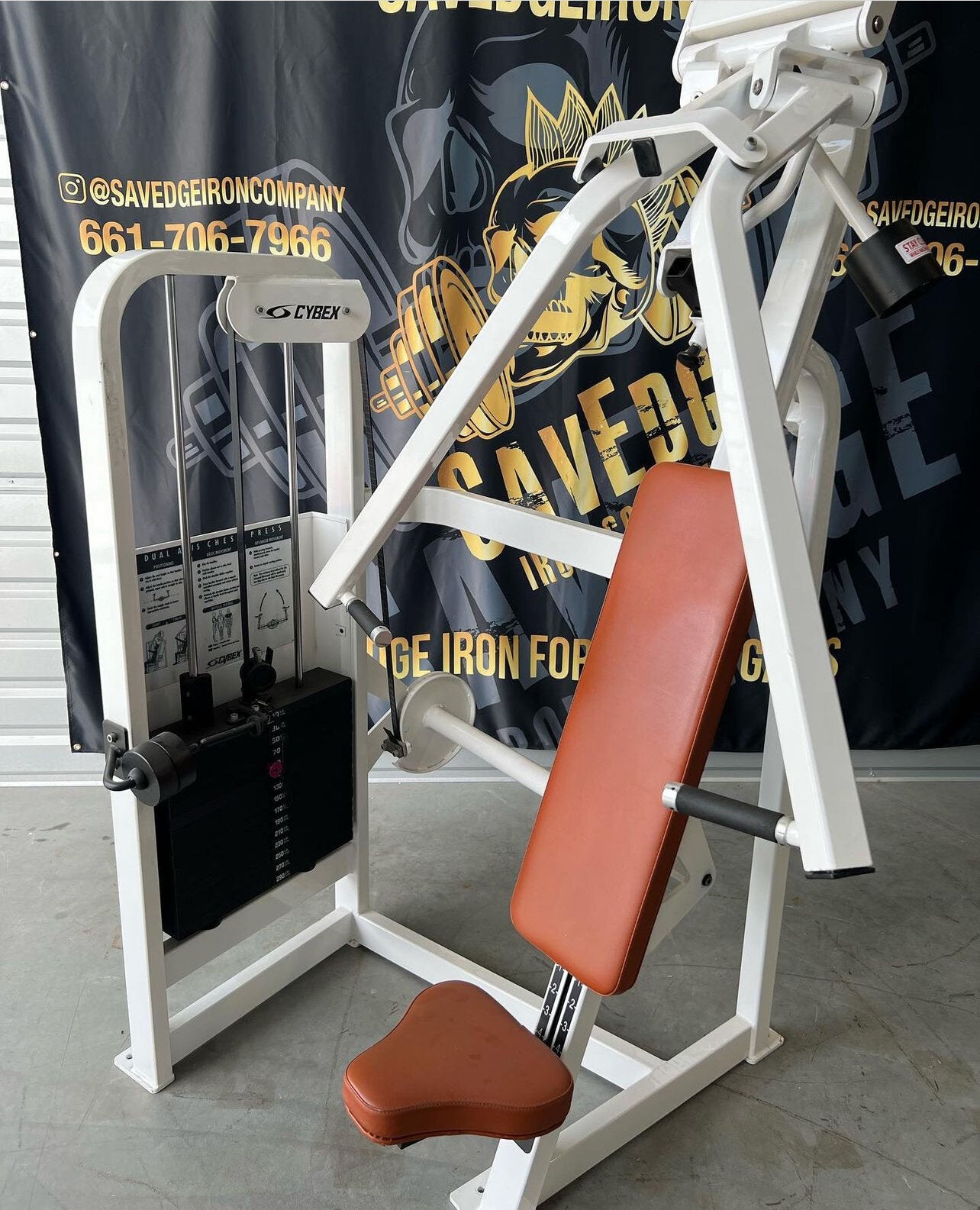 cybex press machine Cybex Dual Axis Chest Press – Savedge Iron Company