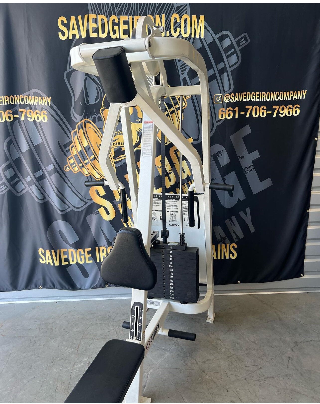 cybex dual axis row/rear delt Cybex Dual Axis Row/Rear Delt – Savedge Iron Company