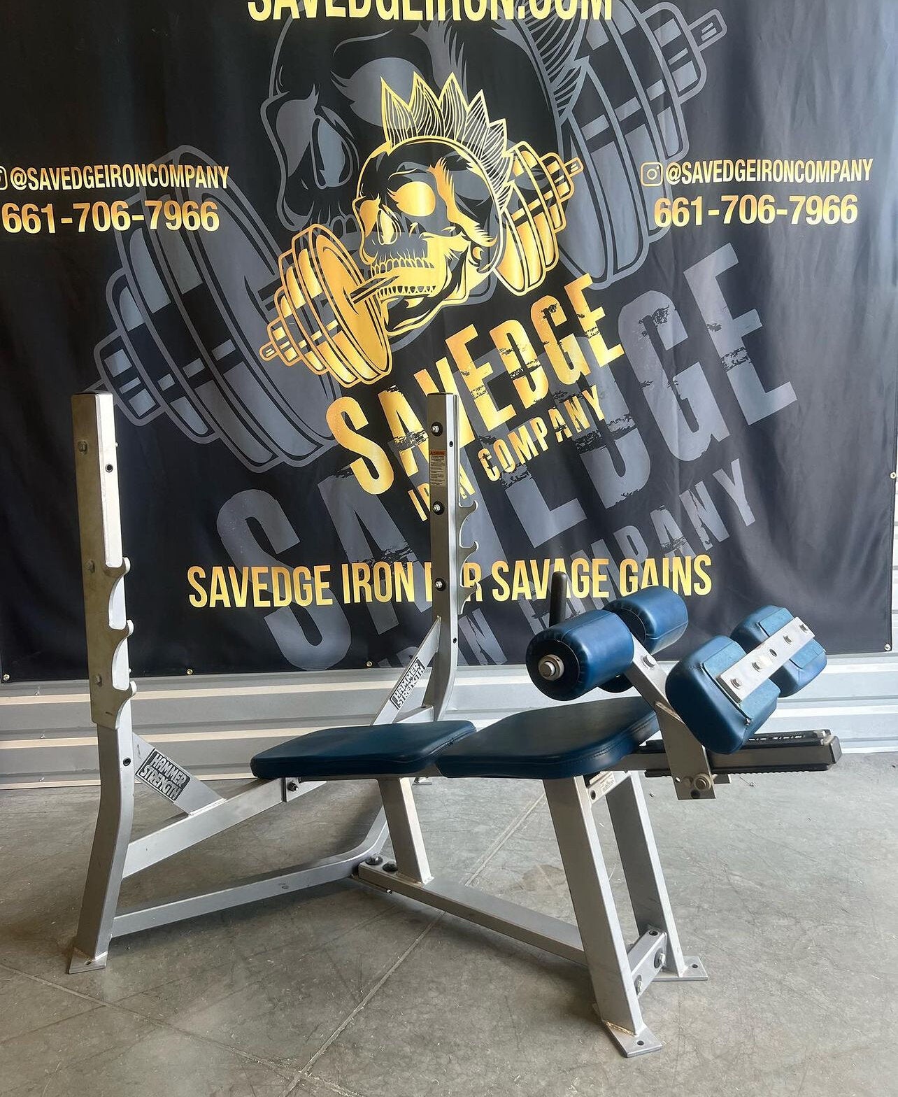 Hammer Strength Decline Olympic Bench
