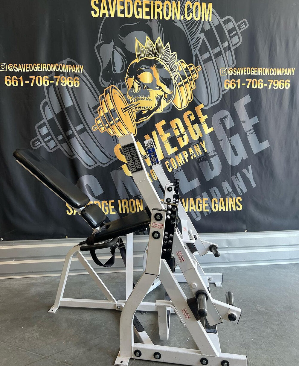 Hammer Strength Plate Loaded ISO Lateral Leg Extension