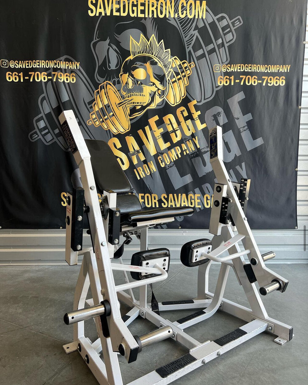 Hammer Strength Plate Loaded ISO Lateral Leg Extension