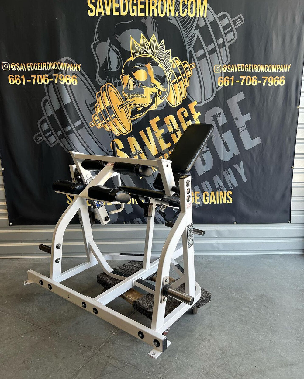 Hammer Strength Plate Loaded Seated Leg Curl