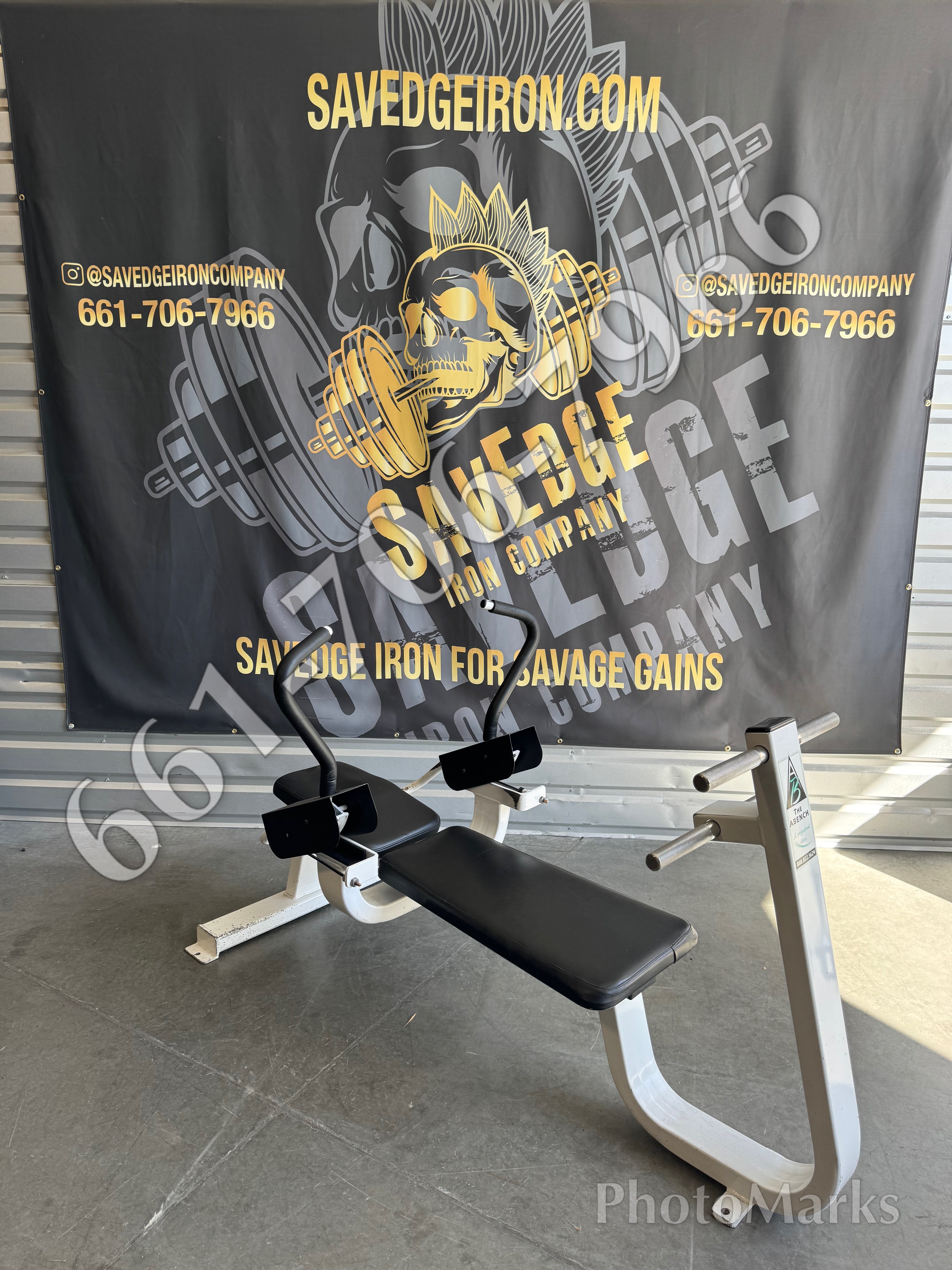 The Ab Bench Assisted Sit Up