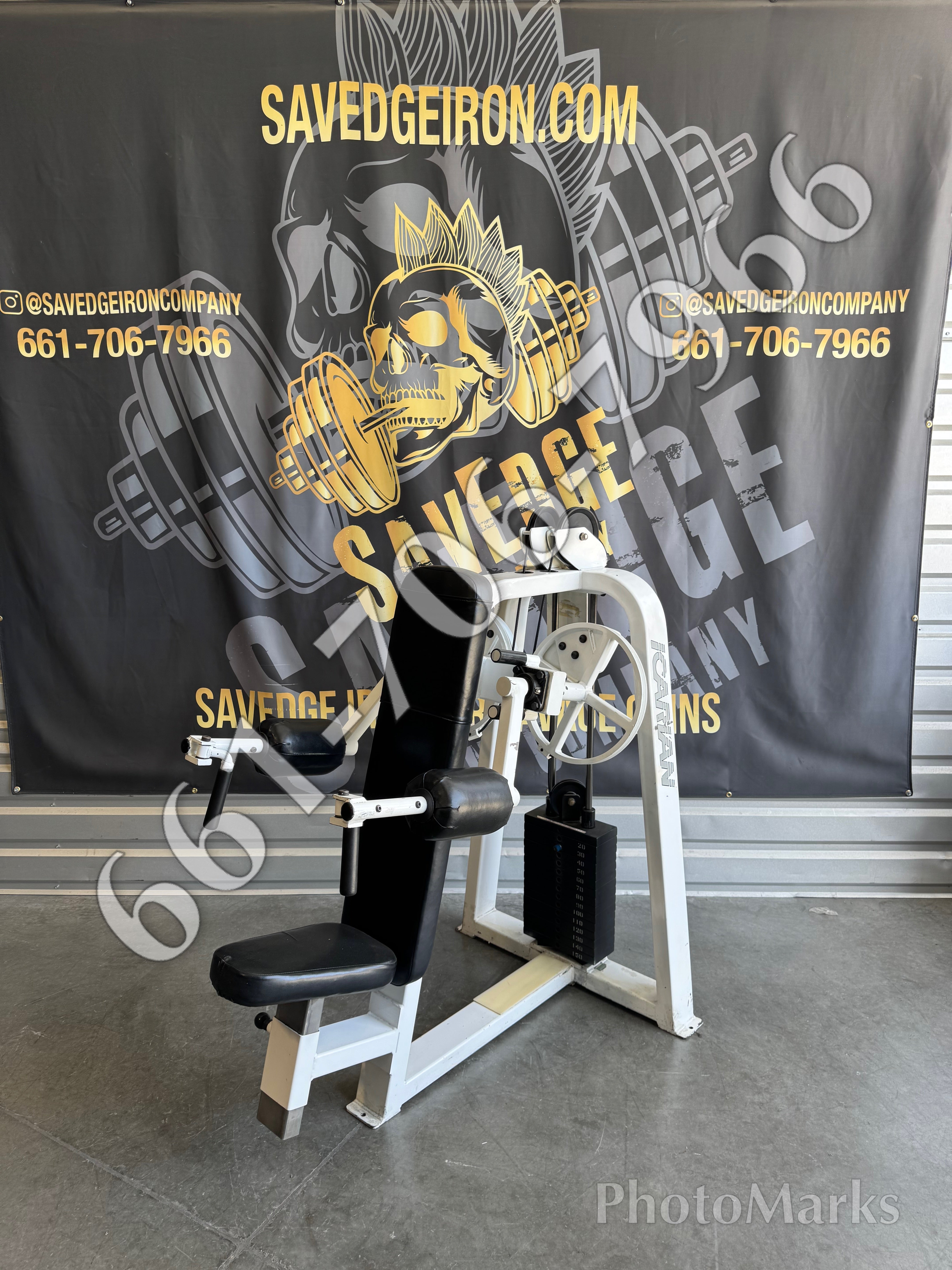 Icarian Seated Side Lateral Raise