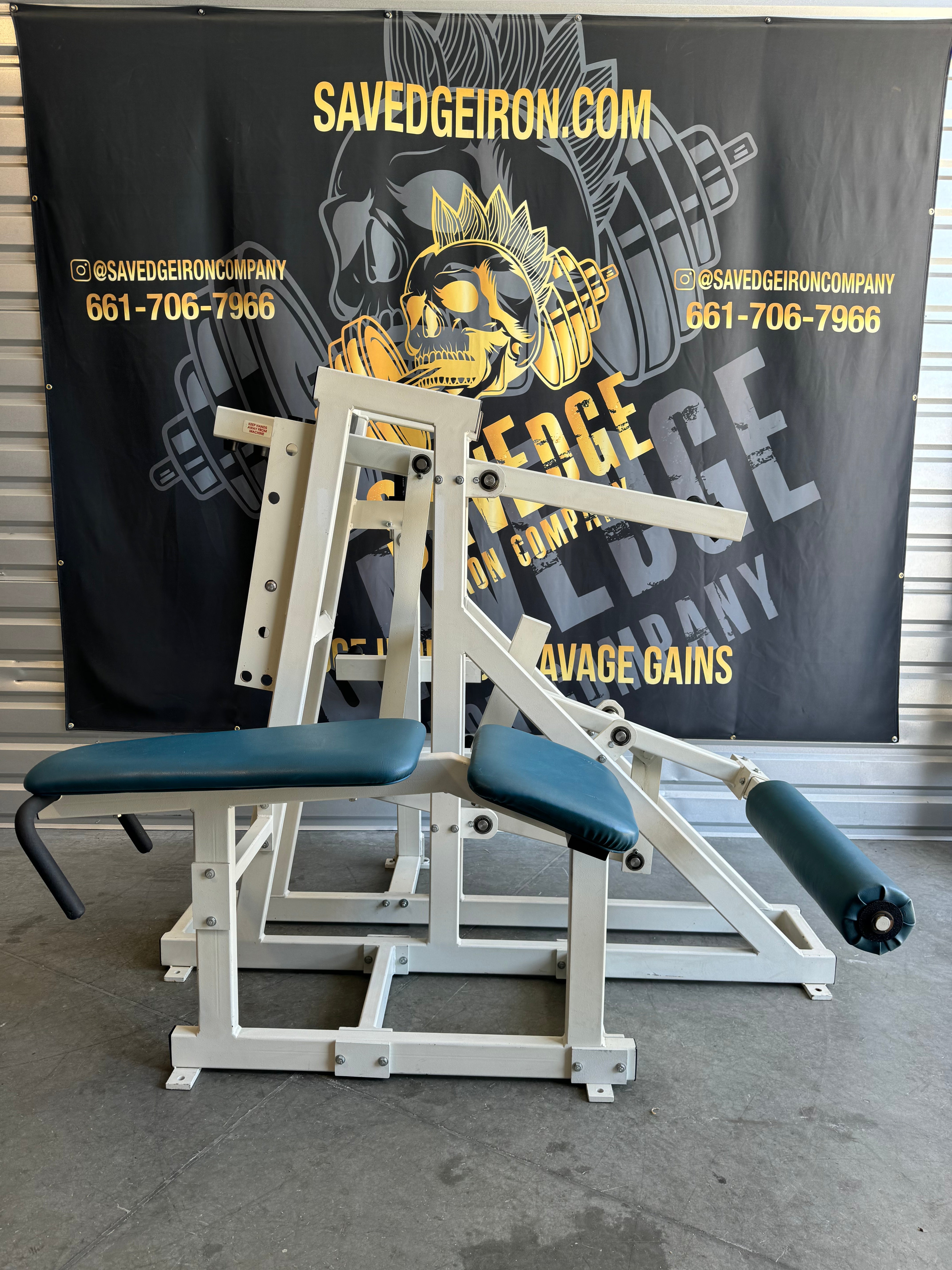 MedX Avenger Plate Loaded Prone Leg Curl
