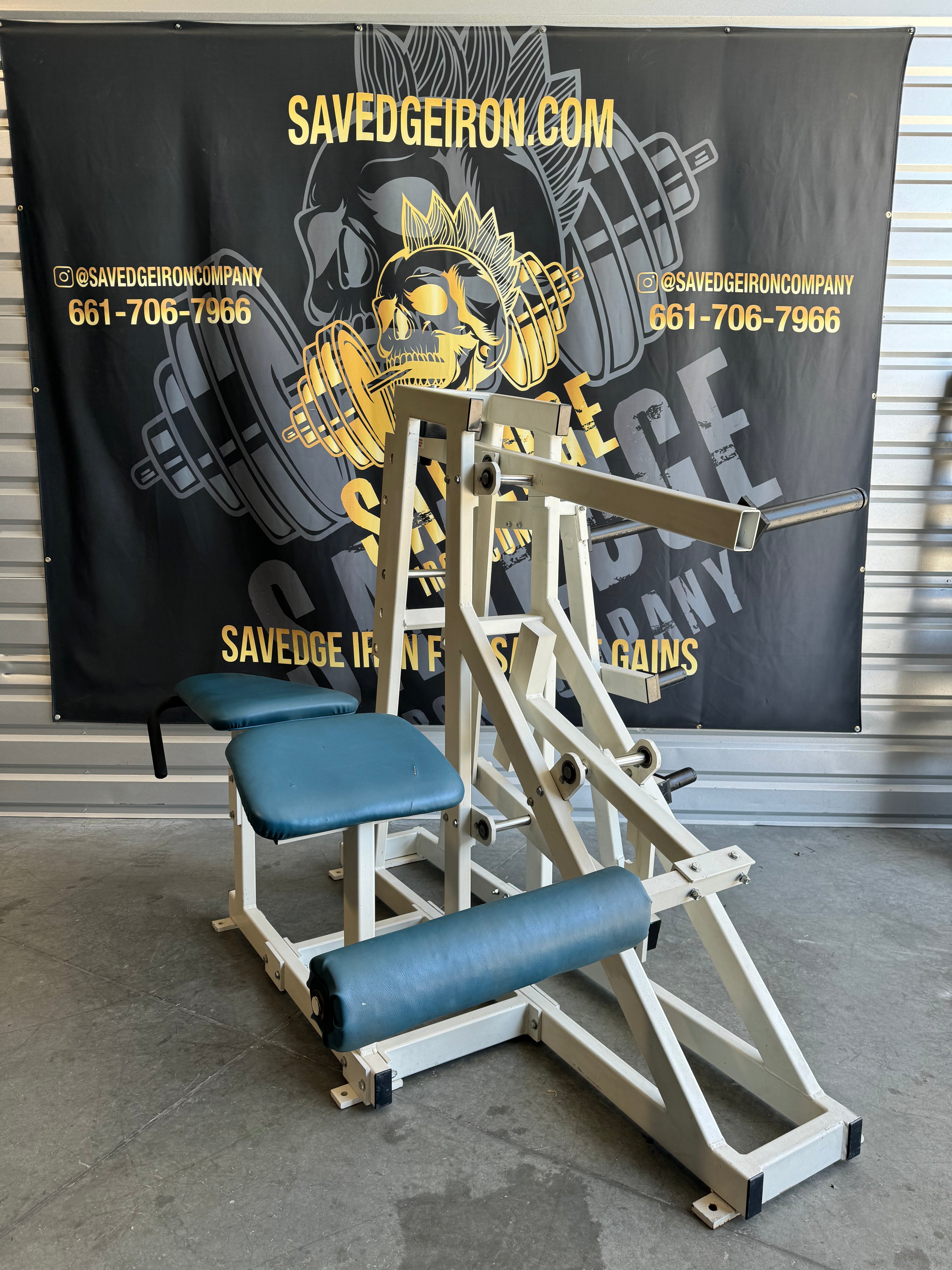 MedX Avenger Plate Loaded Prone Leg Curl
