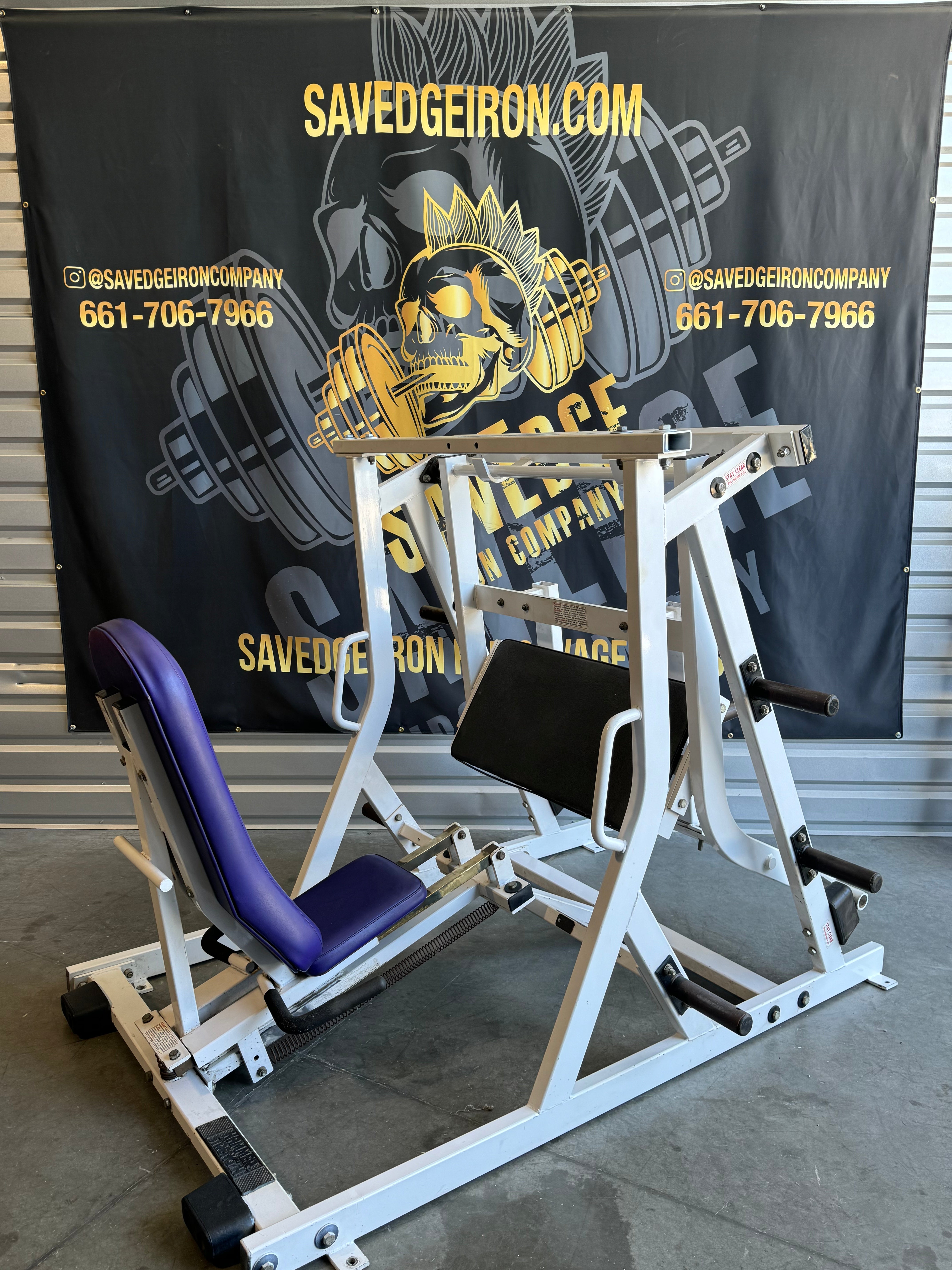 Hammer Strength Horizontal Plate Loaded Leg Press