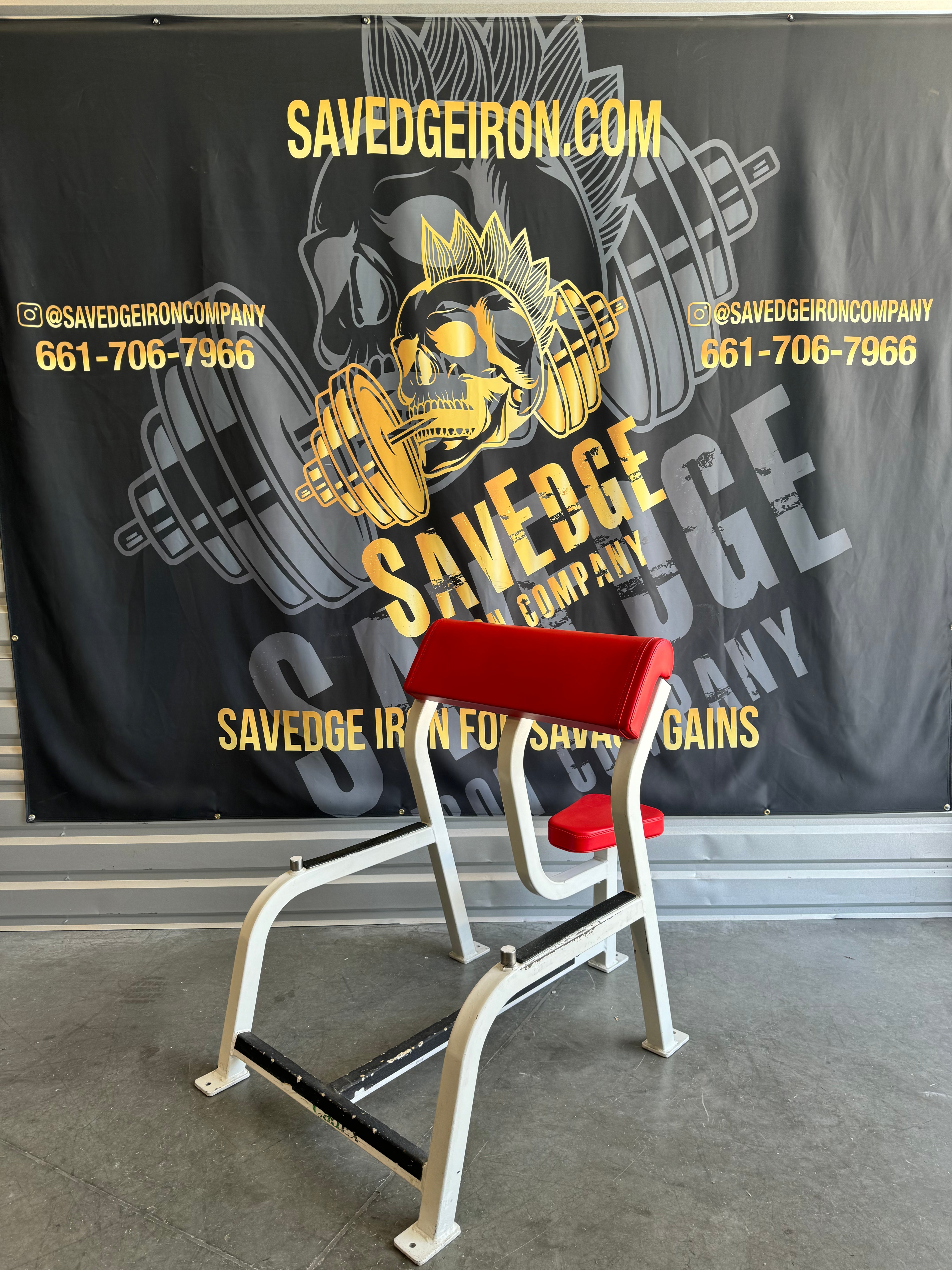 Cadex Seated Preacher Curl Bench