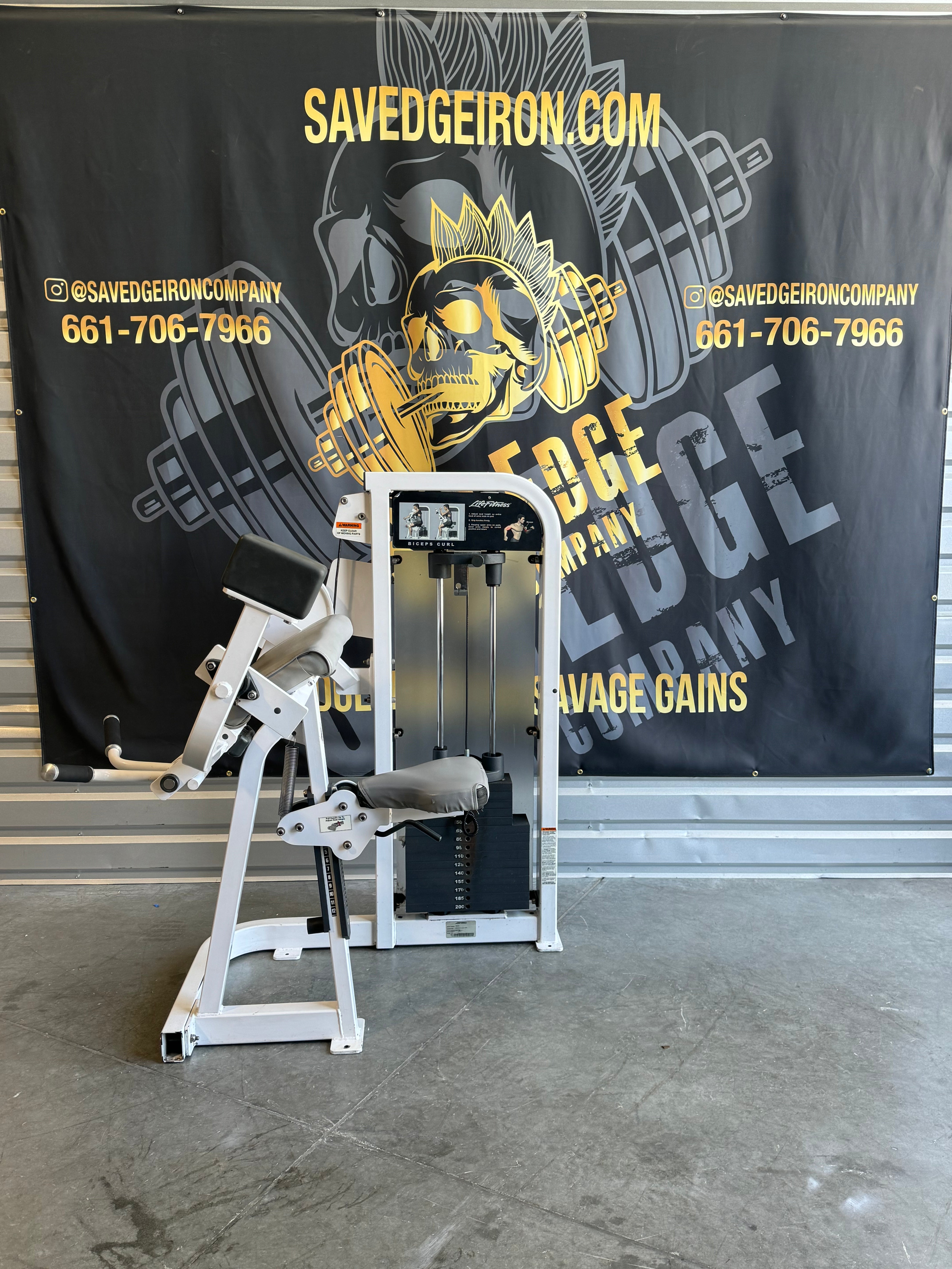 Life Fitness Pro 2 Bicep Curl