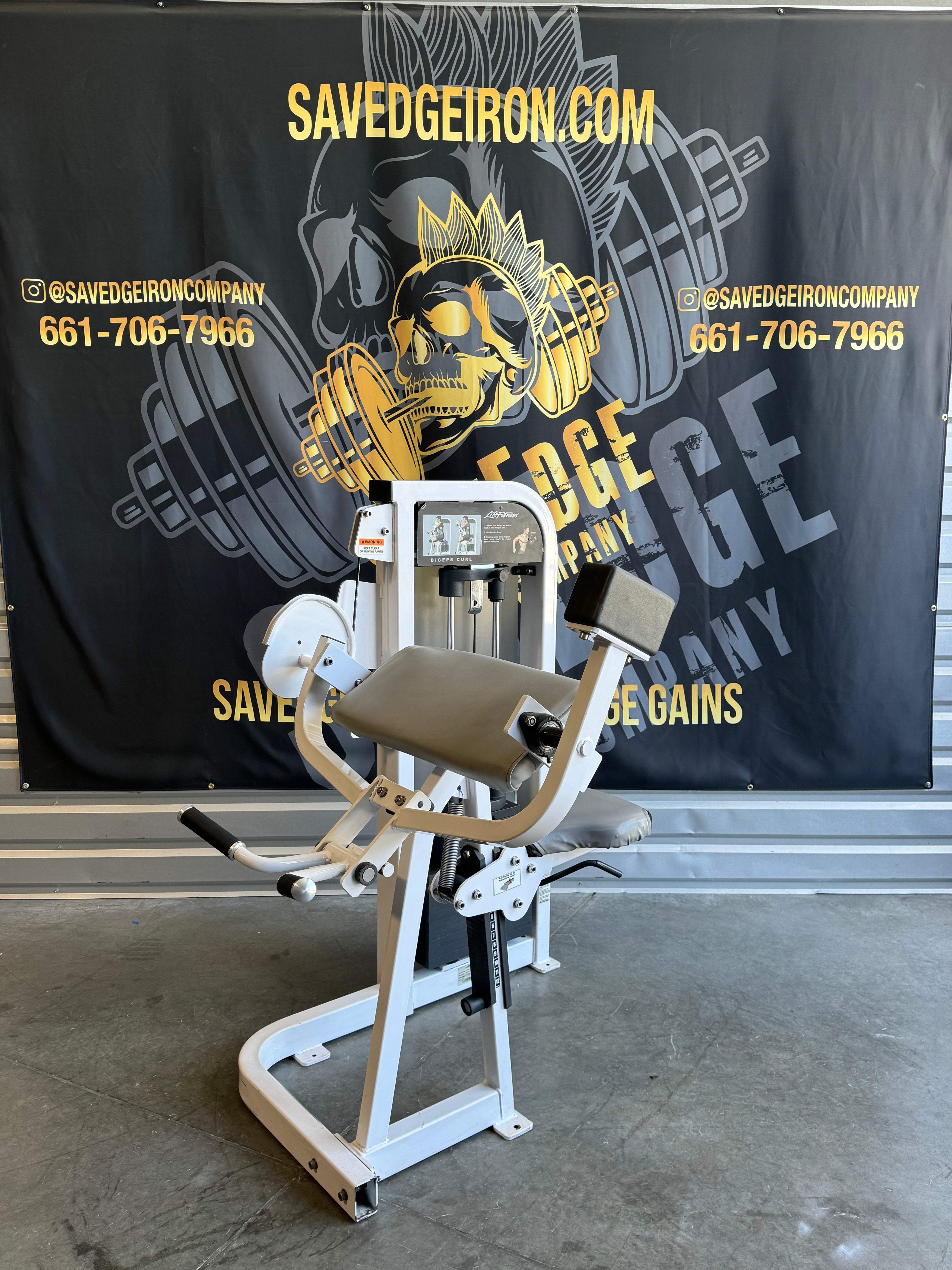 Life Fitness Pro 2 Bicep Curl