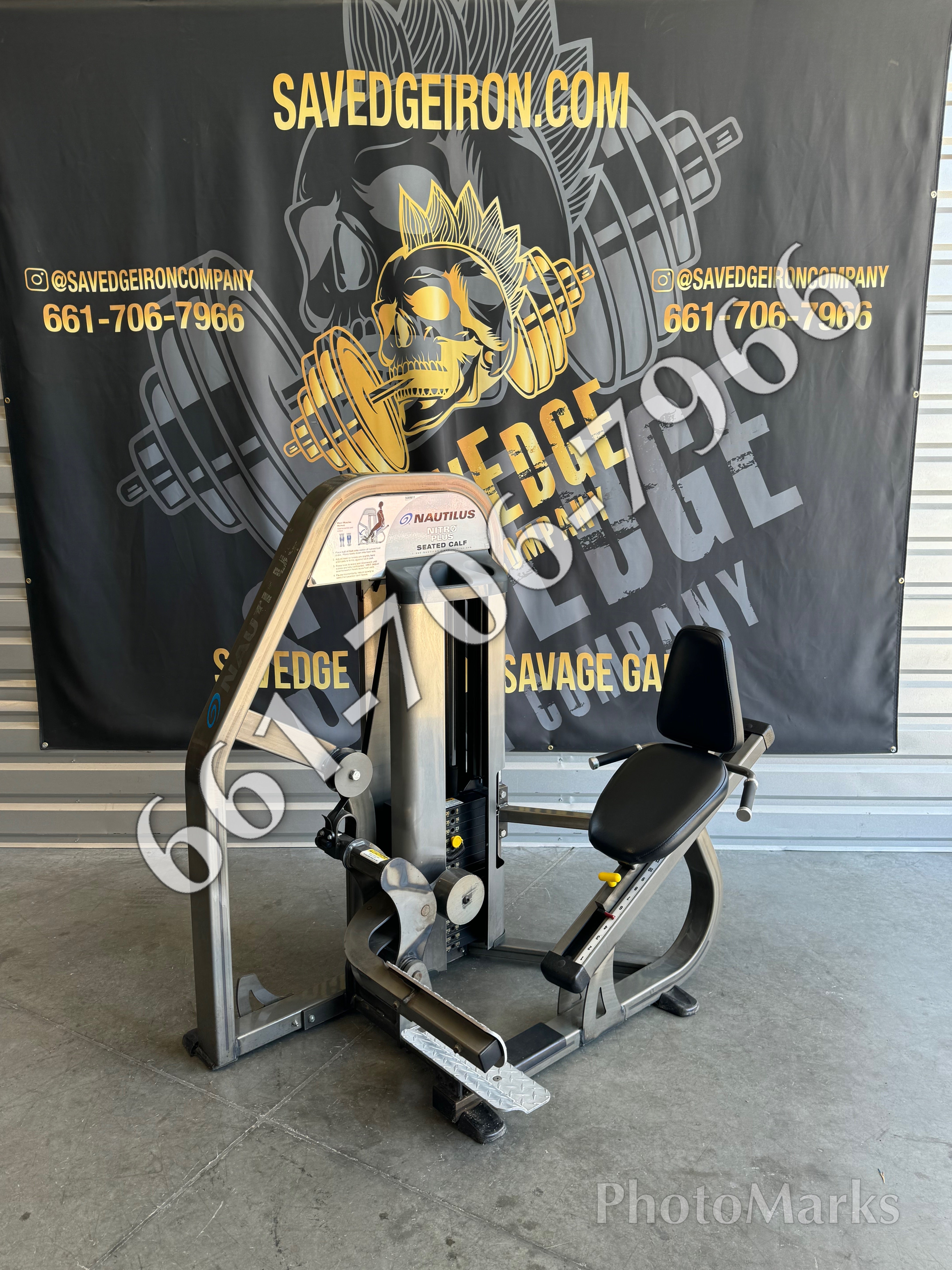 Nautilus Nitro Plus Seated Calf