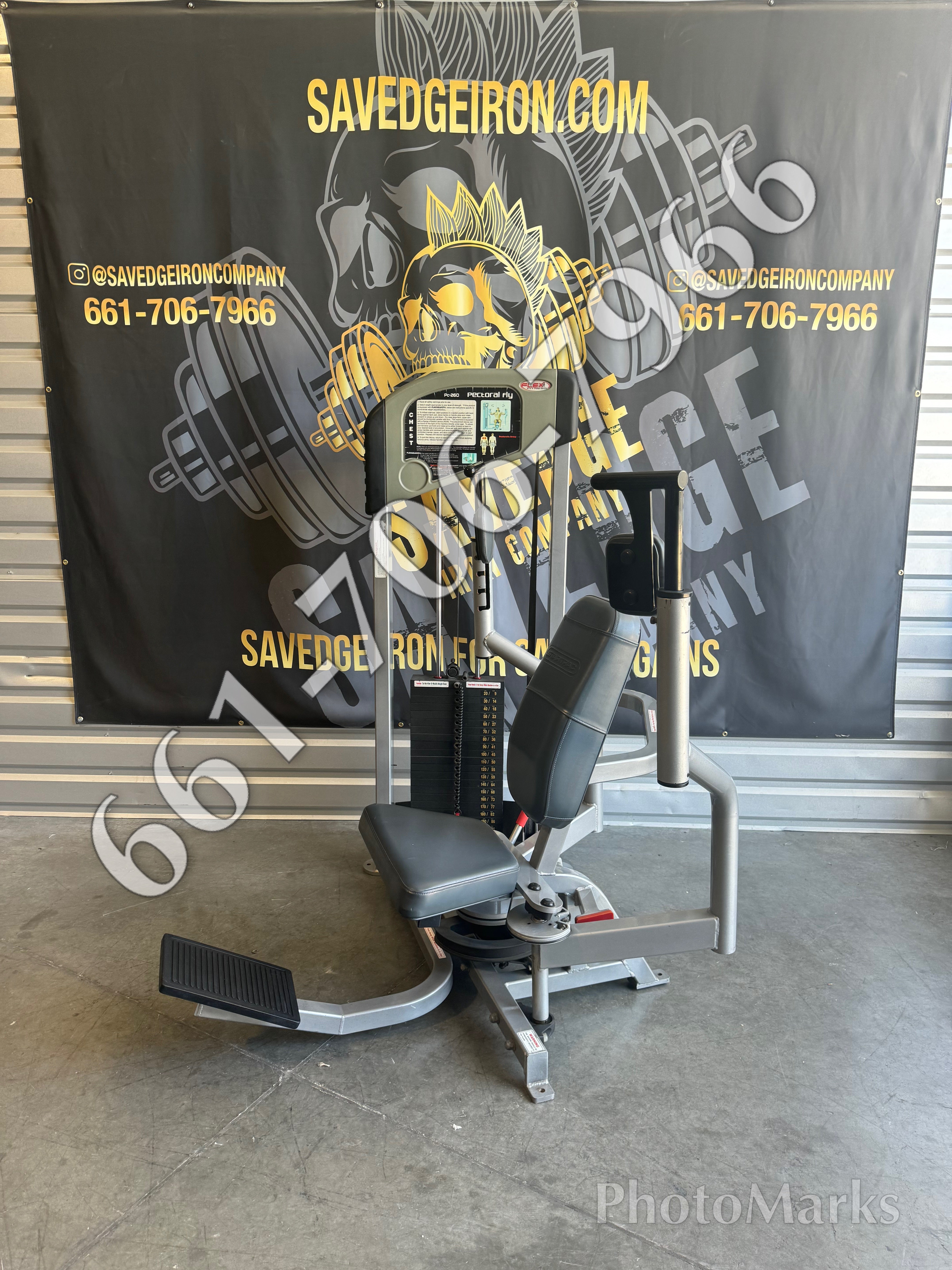 Flex Fitness Pec Fly Pc-260 – Savedge Iron Company