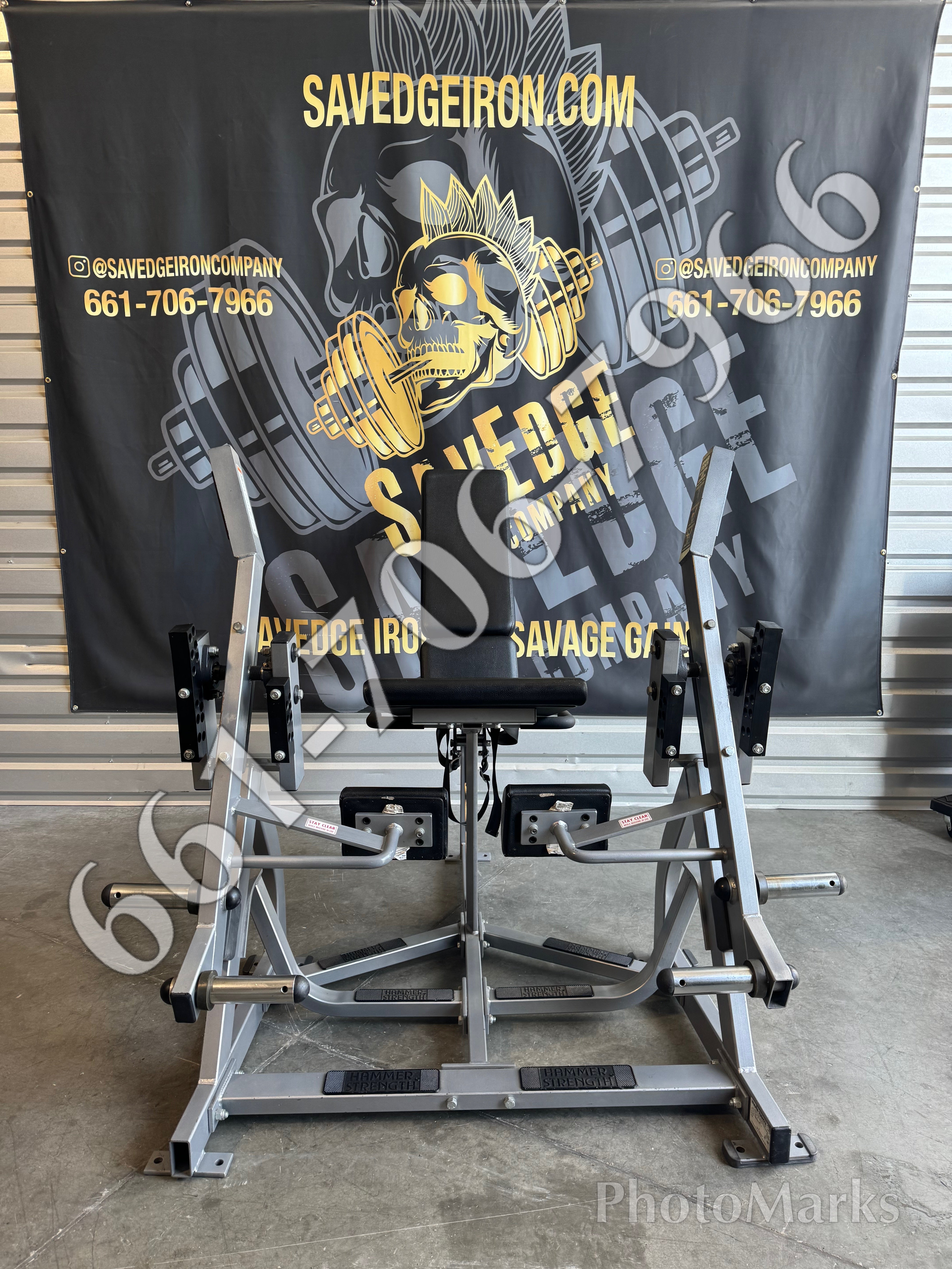 Hammer Strength Plate Loaded ISO Lateral Leg Extension