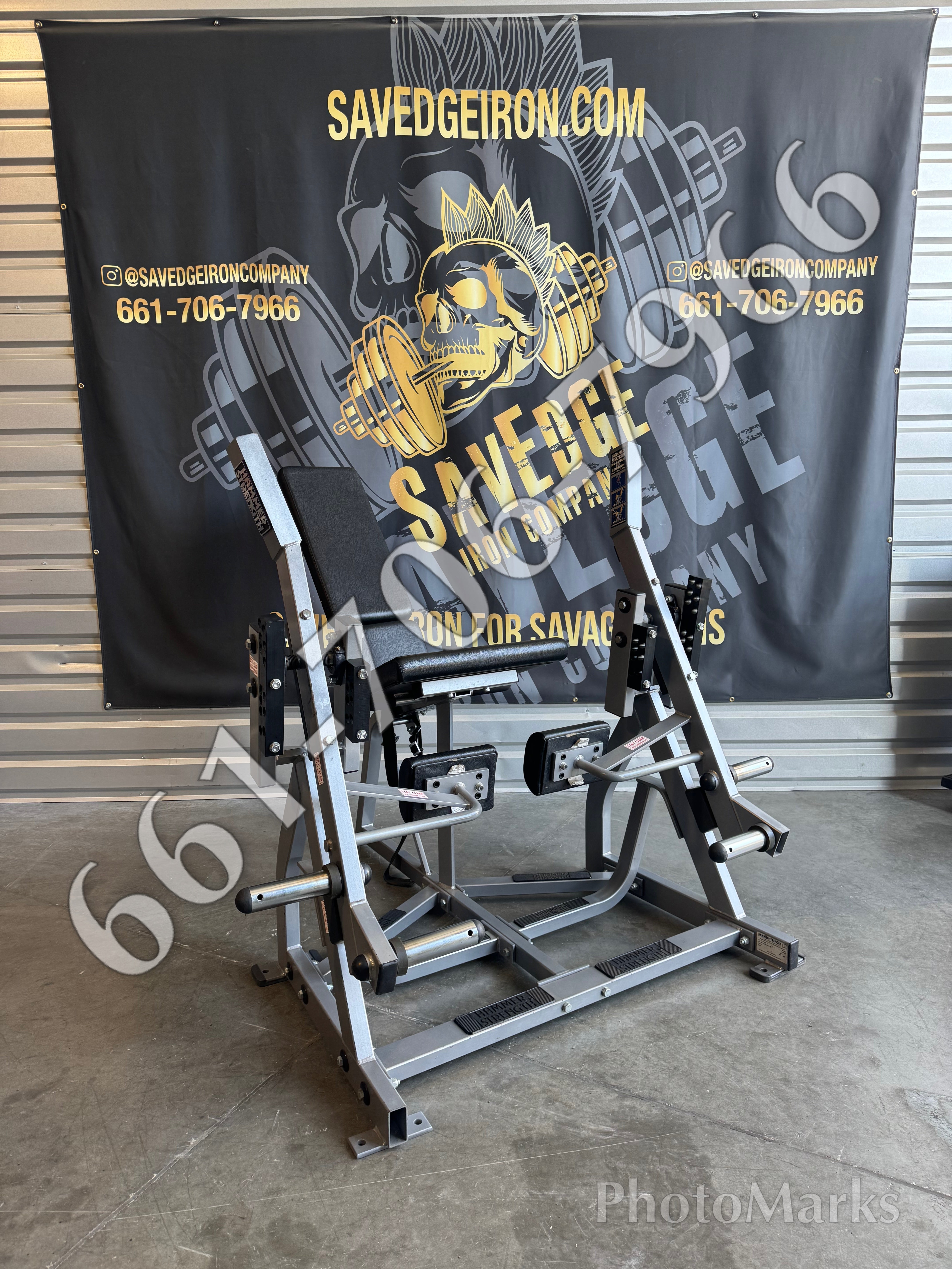 Hammer Strength Plate Loaded ISO Lateral Leg Extension