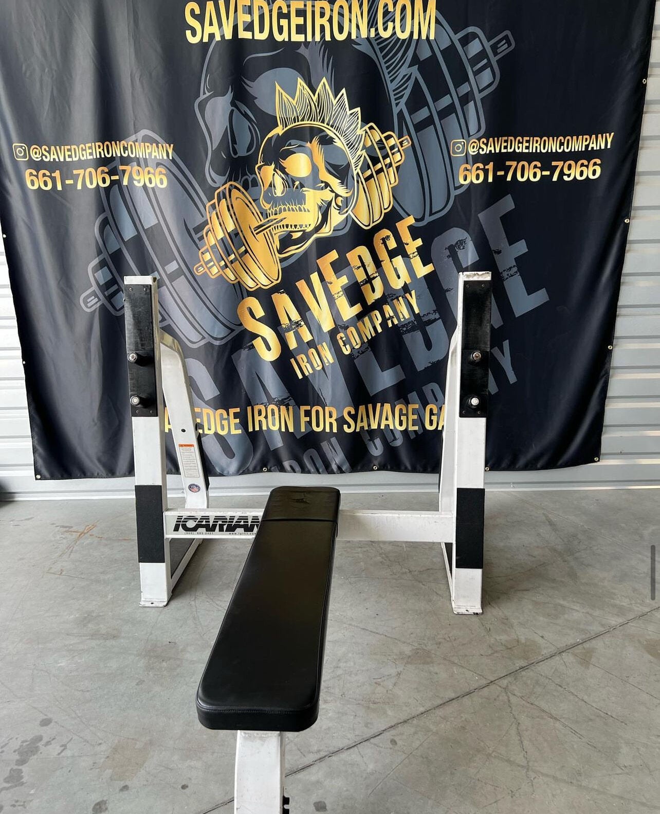 Icarian Flat Bench Press