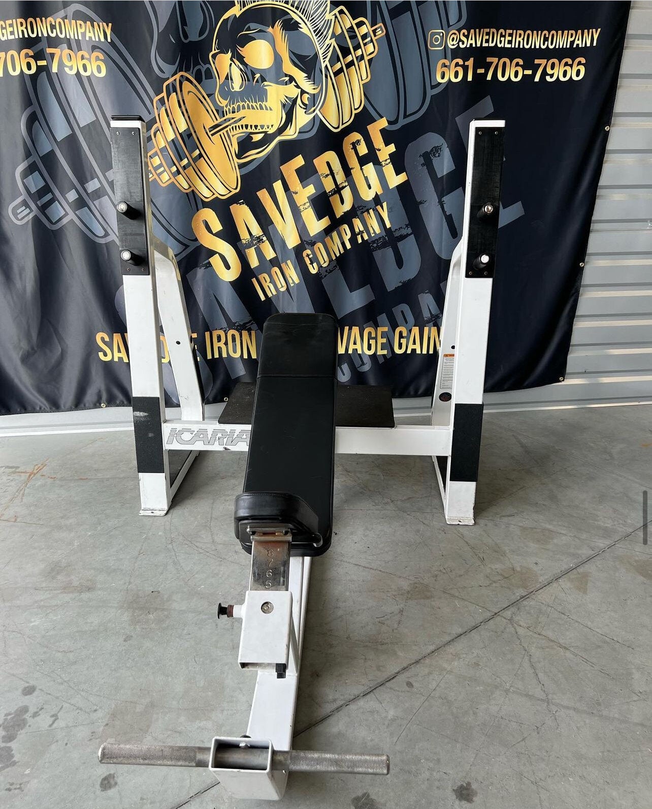 Icarian Incline Bench Press Savedge Iron Company