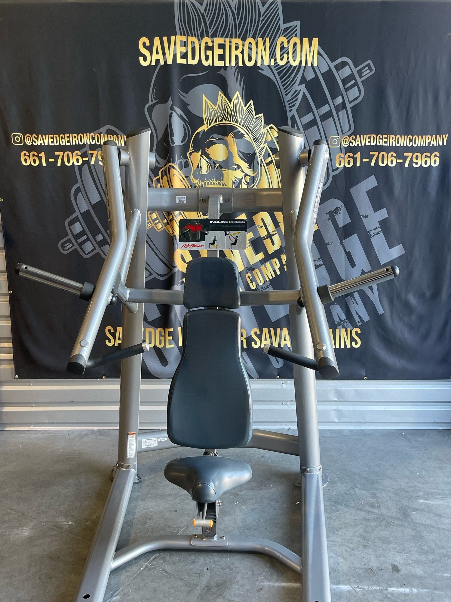 Life Fitness Plate Loaded Incline Press