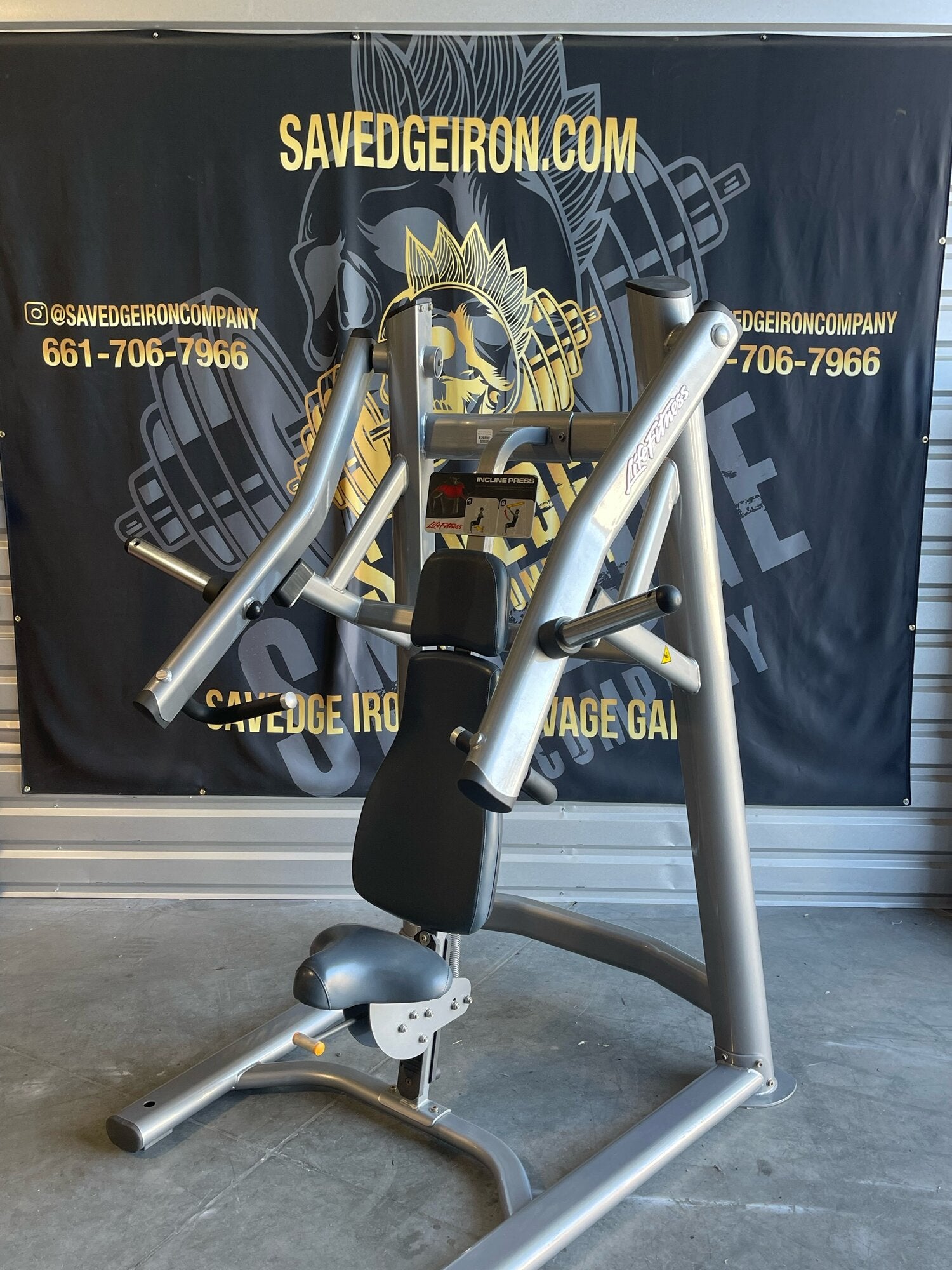 Life Fitness Plate Loaded Incline Press