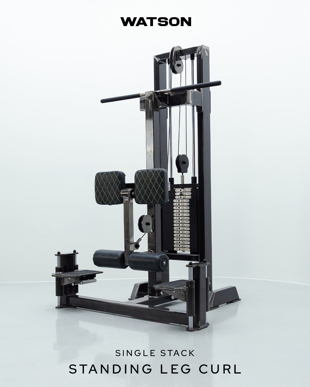 Single Stack Standing Leg Curl