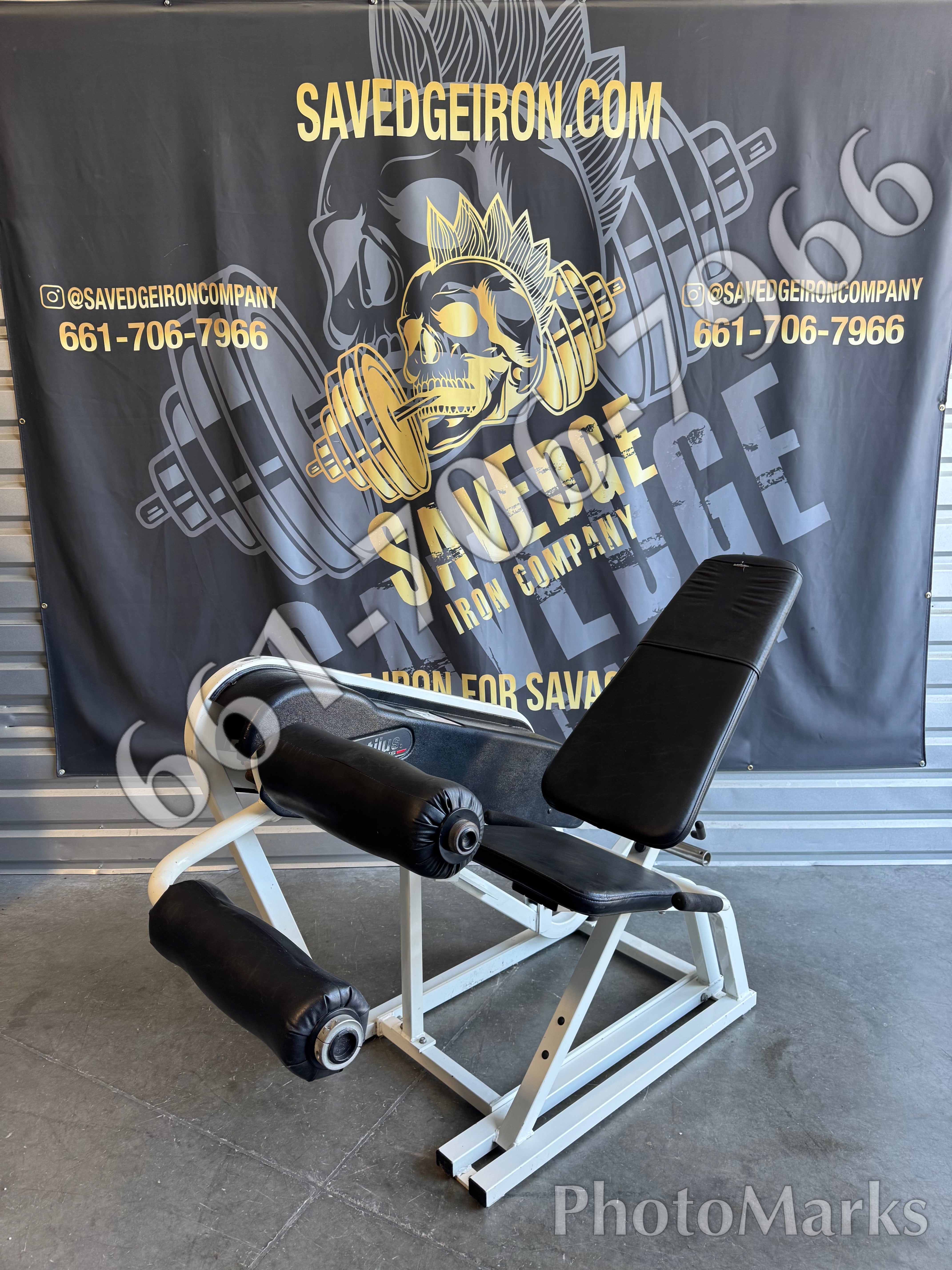 Nautilus Power Plus Plate Loaded Seated Leg Curl