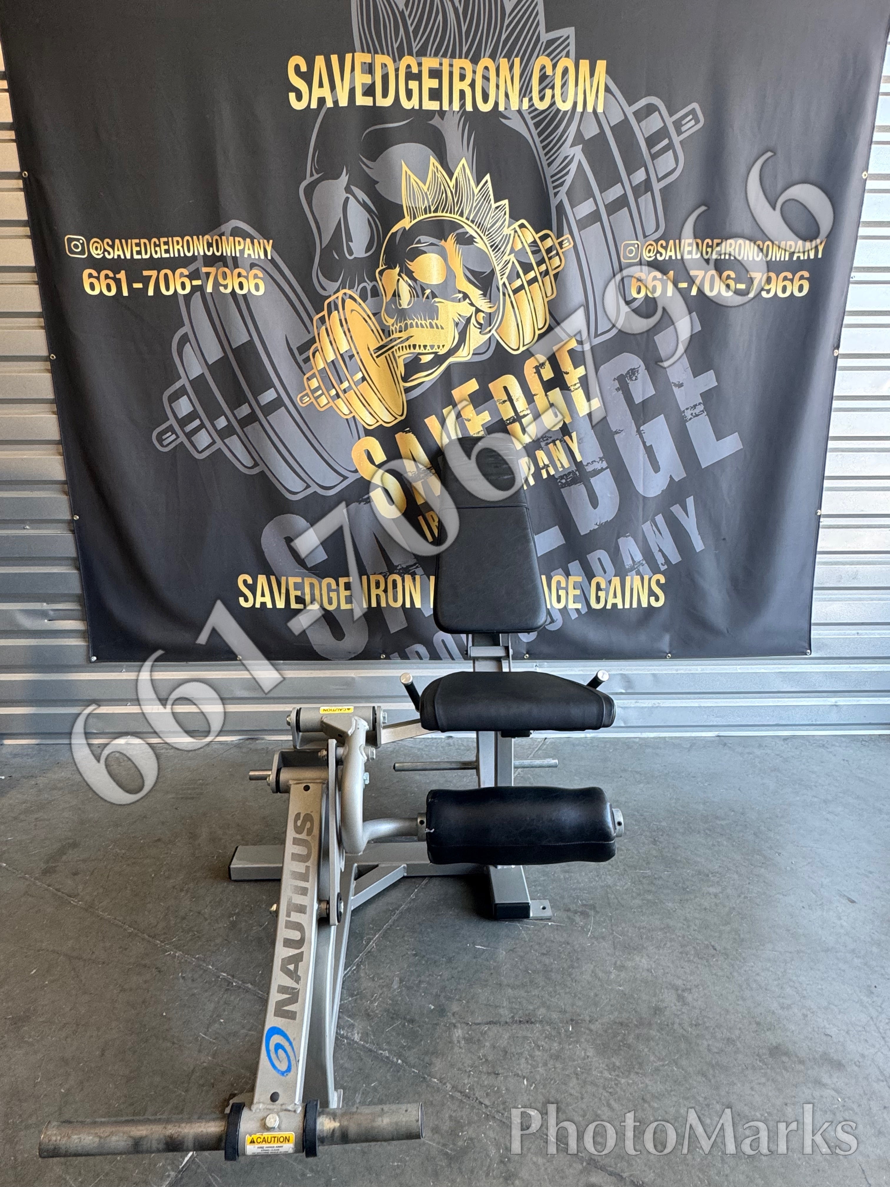 Nautilus XpLoad Plate Loaded  Leg Extension (Rare)