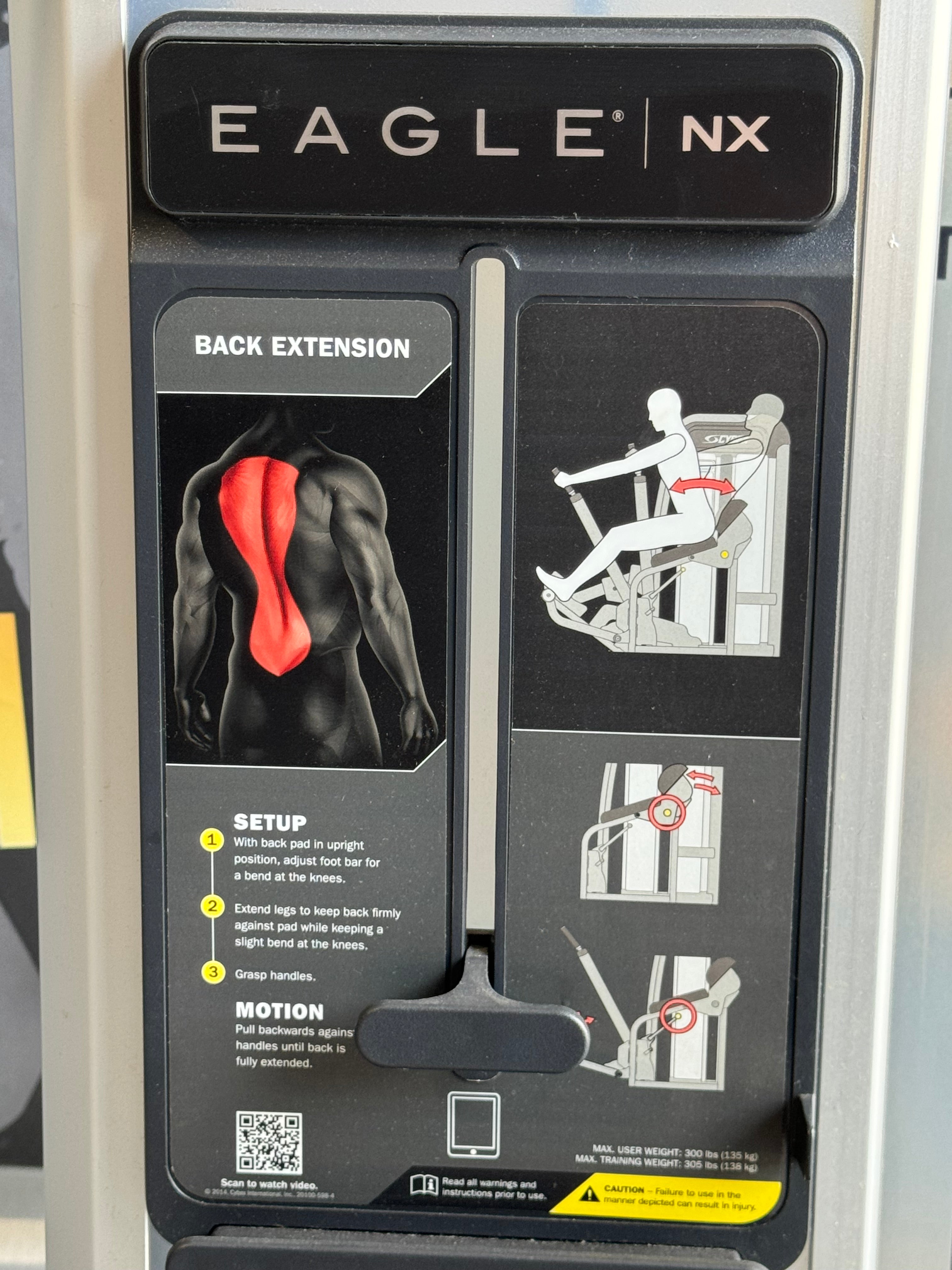 cybex eagle arm extension Cybex Eagle NX Back Extension – Savedge Iron Company