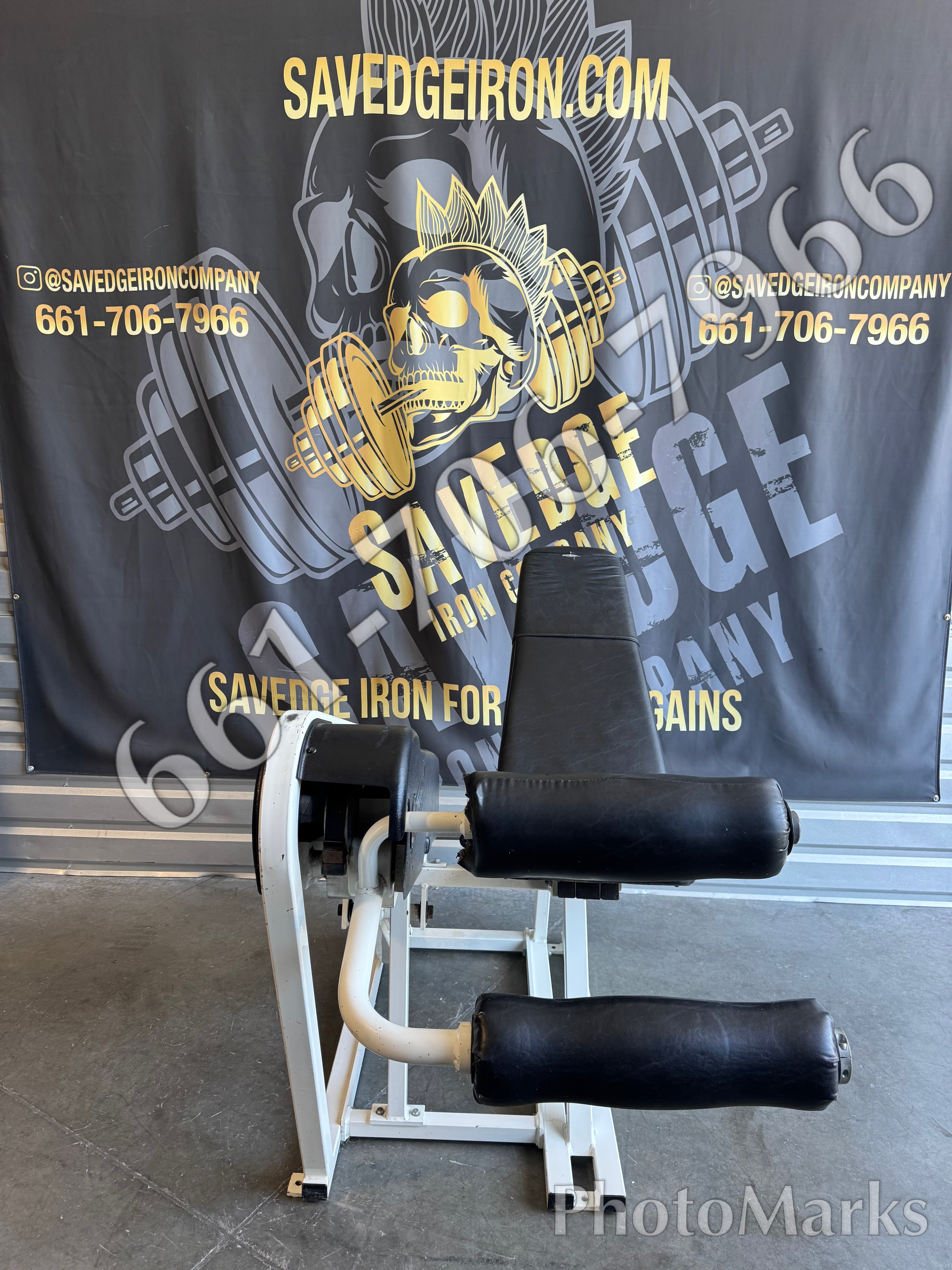 Nautilus Power Plus Plate Loaded Seated Leg Curl