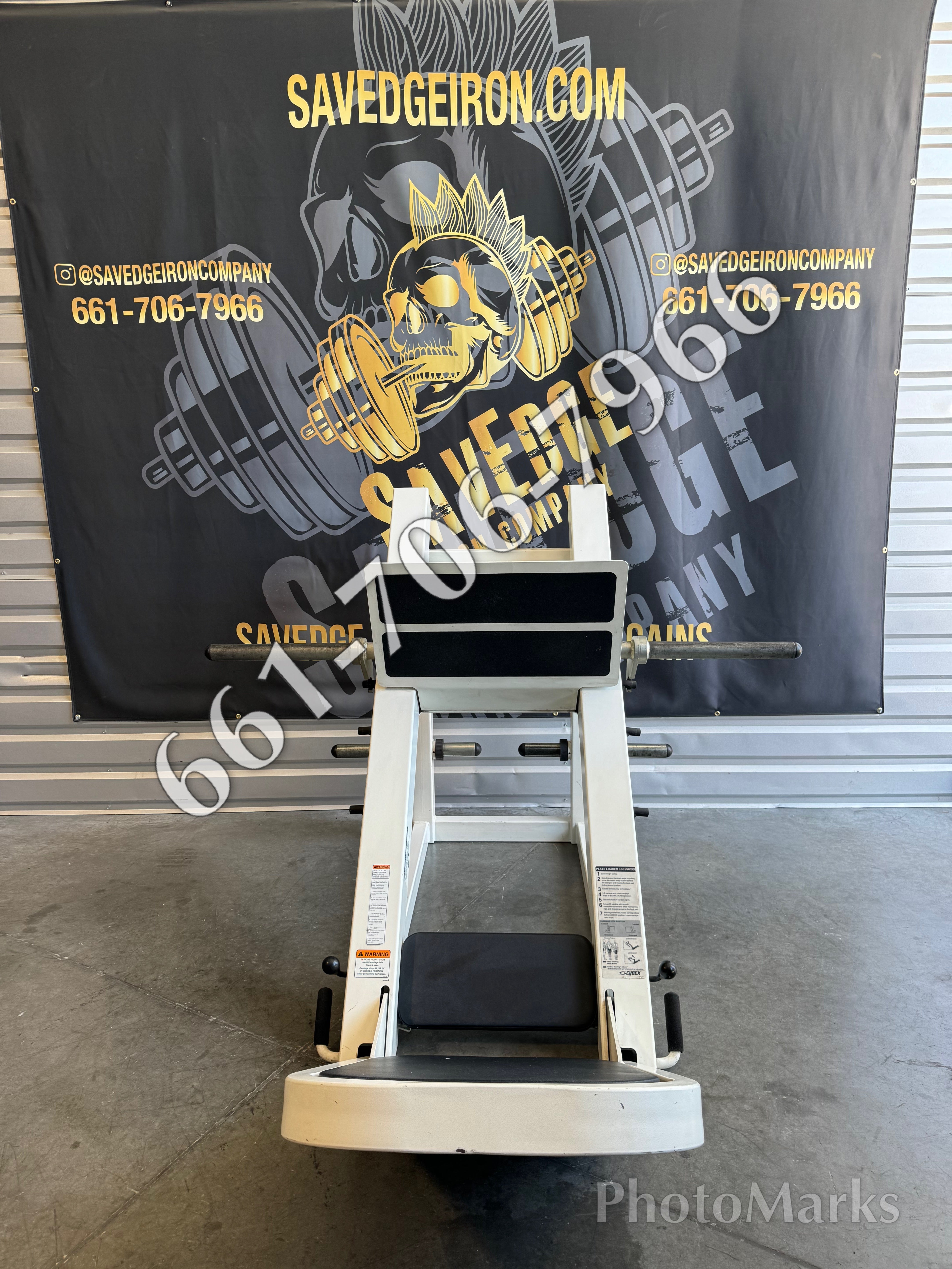 cybex plate loaded leg press sled weight Cybex Plate Loaded Leg Press – Savedge Iron Company