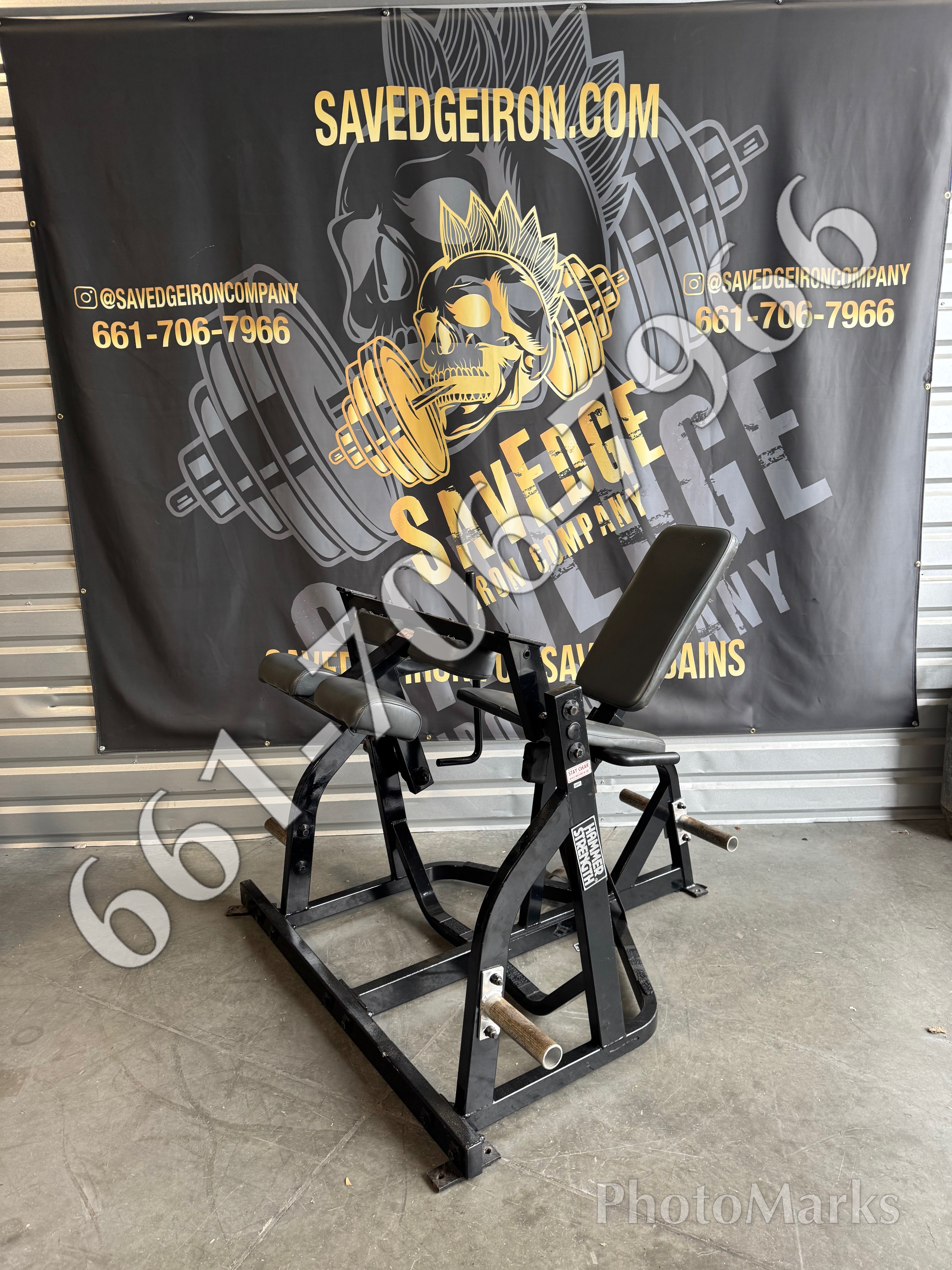 Hammer Strength Plate Loaded Leg Curl