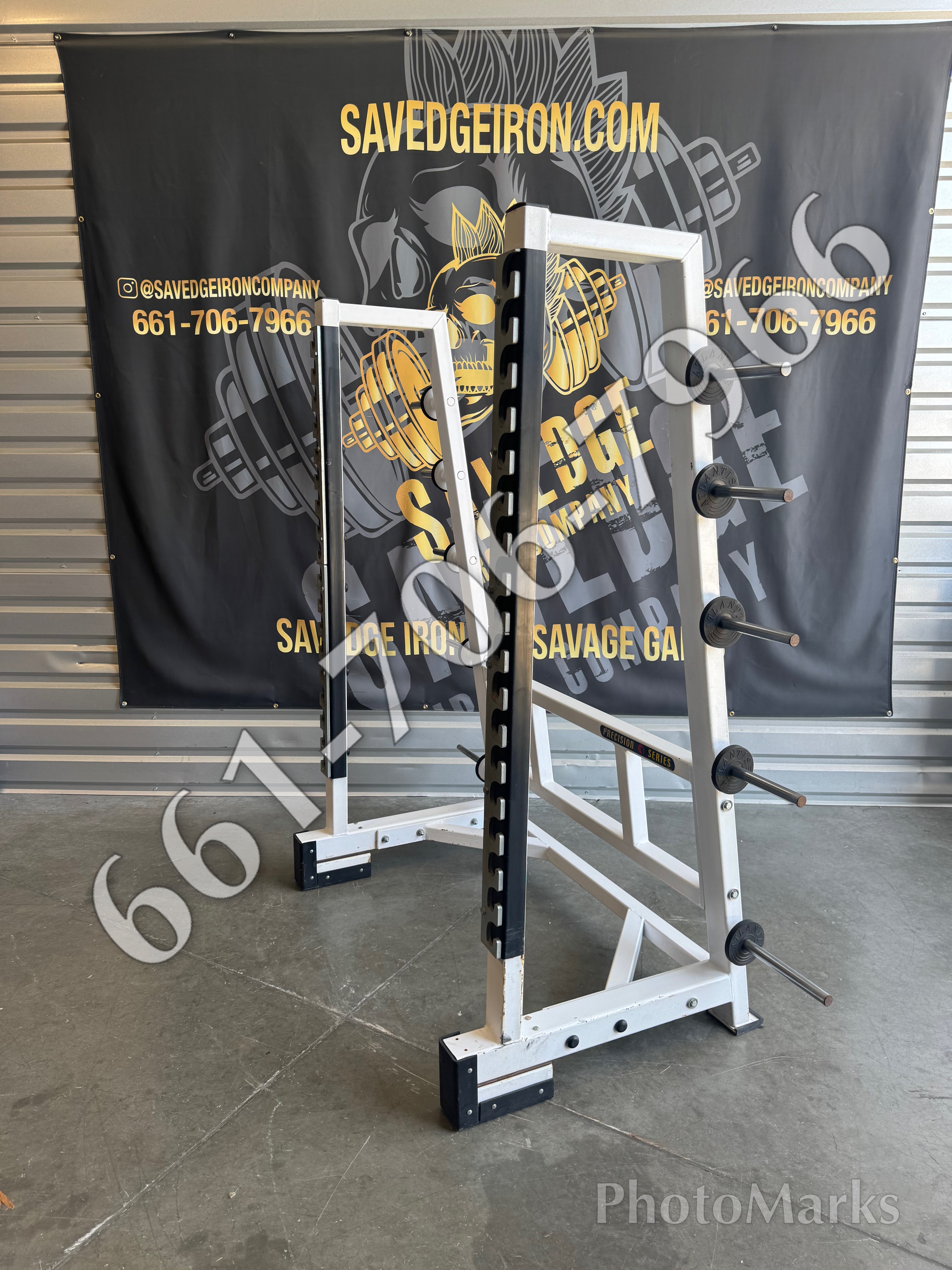 Atlantis Precision Series Squat Rack – Savedge Iron Company