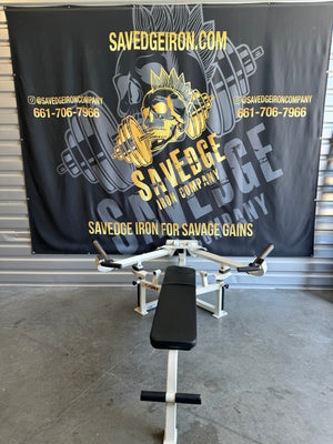 cybex plate loaded advanced chest press Cybex Plate Loaded Advanced Chest Press – Savedge Iron Company