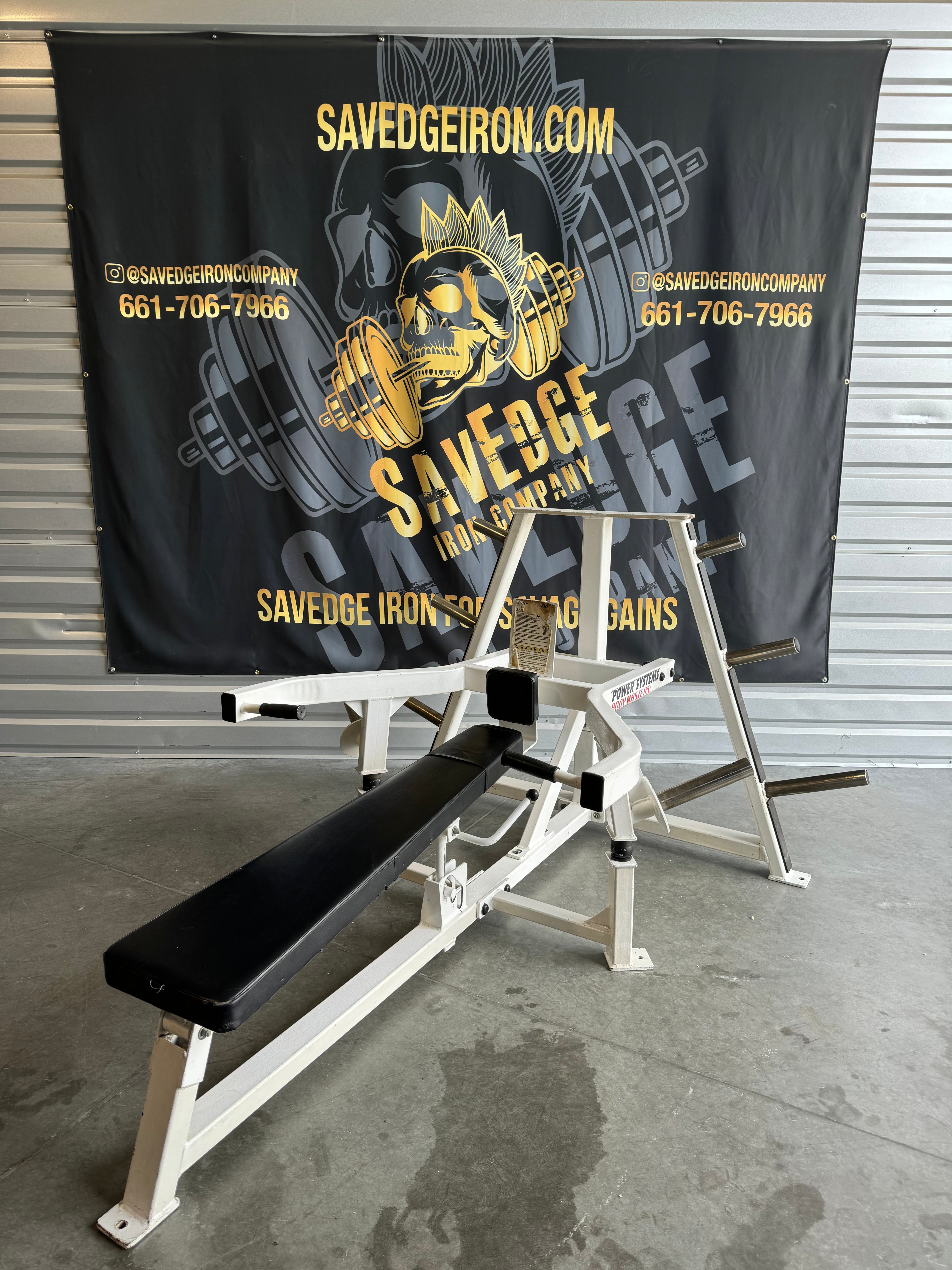 Body Masters PS100 Plate Loaded Horizontal Flat to Incline Chest Press