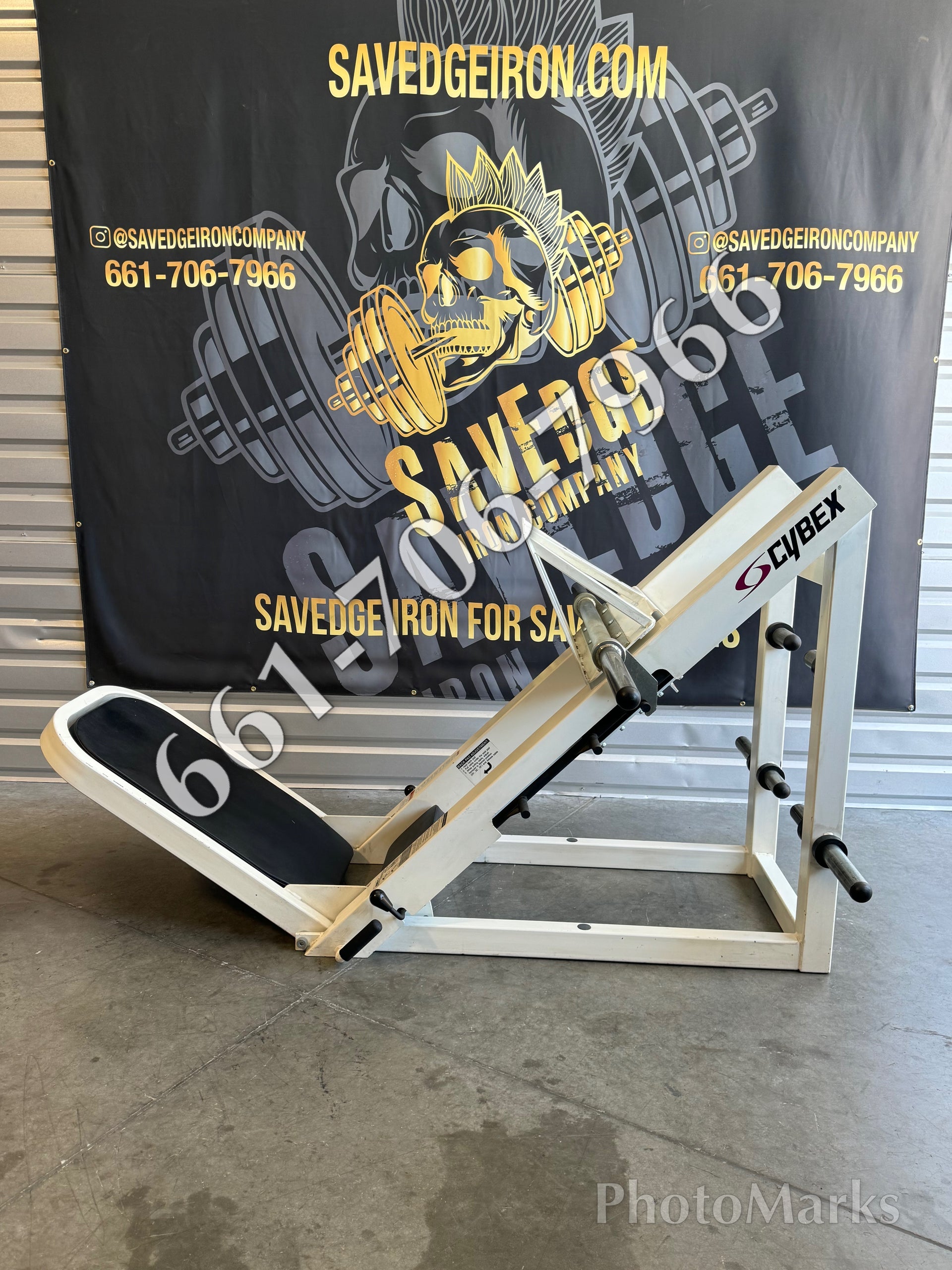 Cybex Plate Loaded Leg Press – Savedge Iron Company