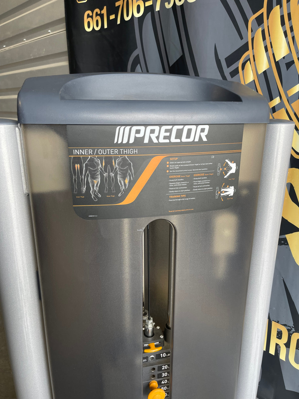 Precor Inner Machine Precor Inner/Outer Thigh – Savedge Iron Company