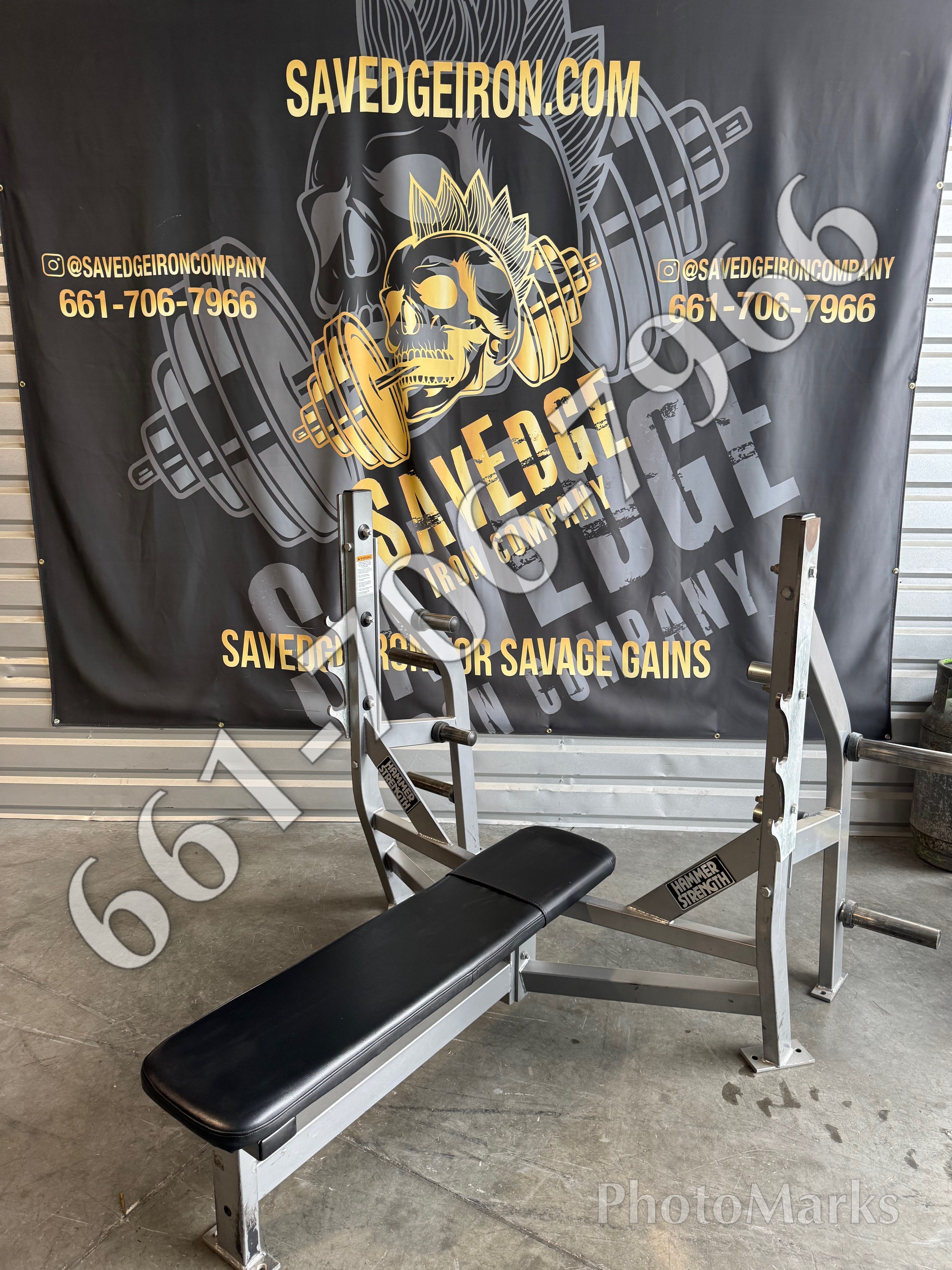 Hammer Strength Olympic Flat Bench