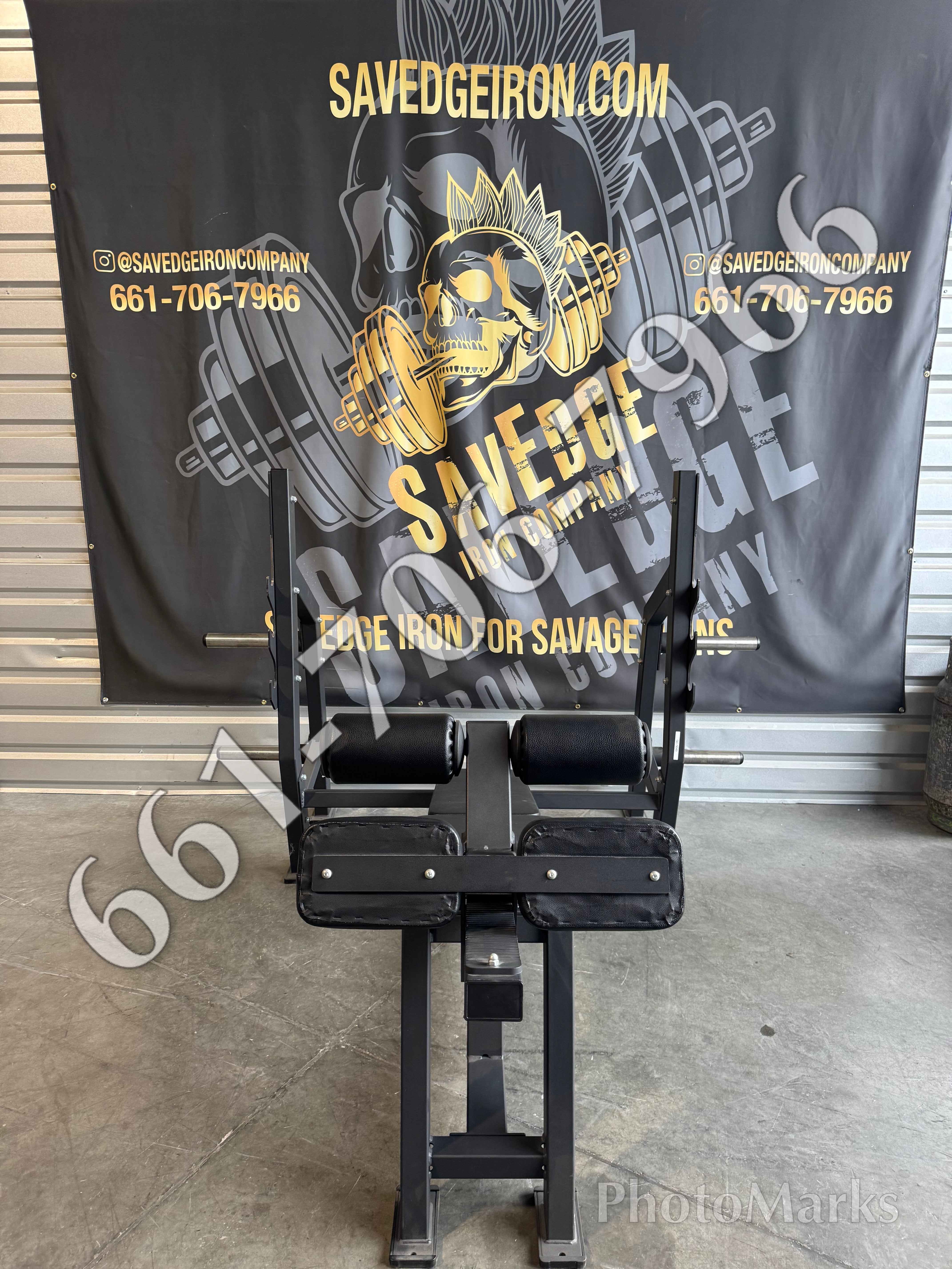 Solid Fitness Olympic Decline w/ Adjustable Leg Support