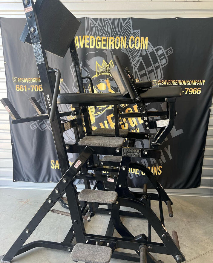 Hammer Strength HSquat Savedge Iron Company