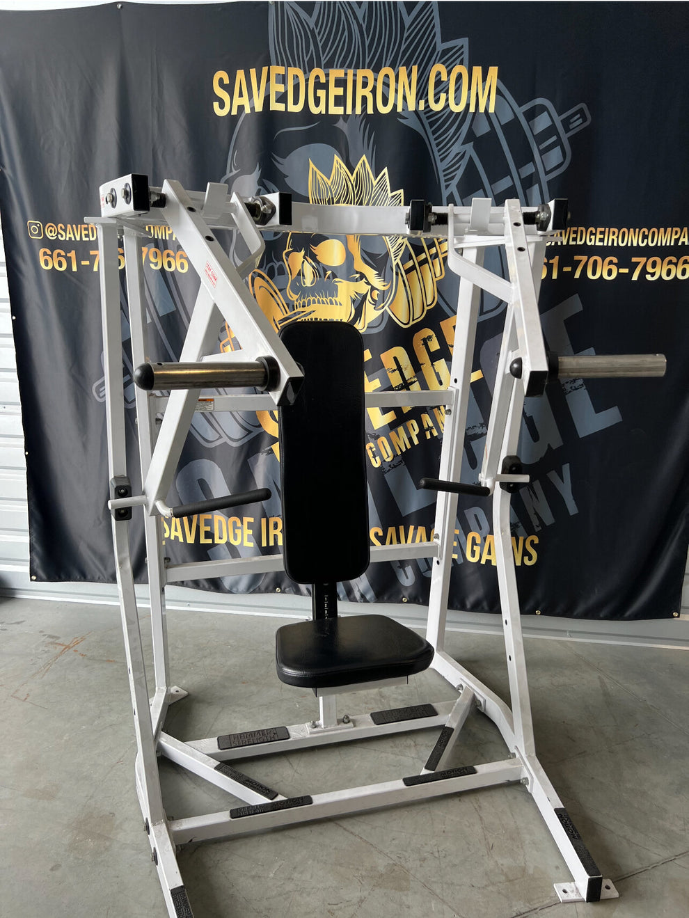 Hammer Strength ISO Lateral Bench Press – Savedge Iron Company