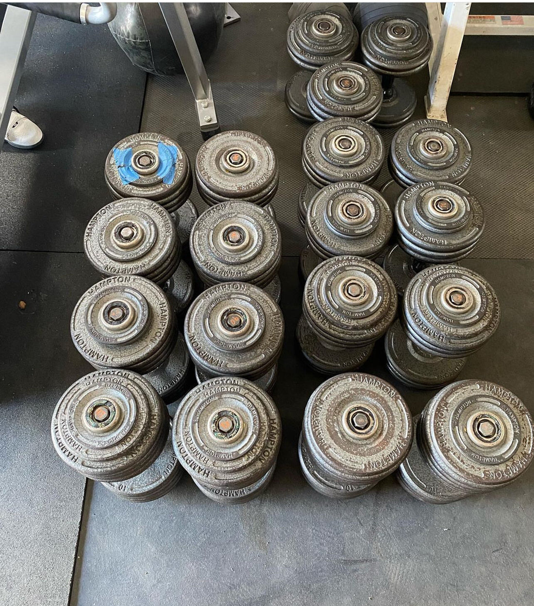 Hampton Dumbbells Savedge Iron Company