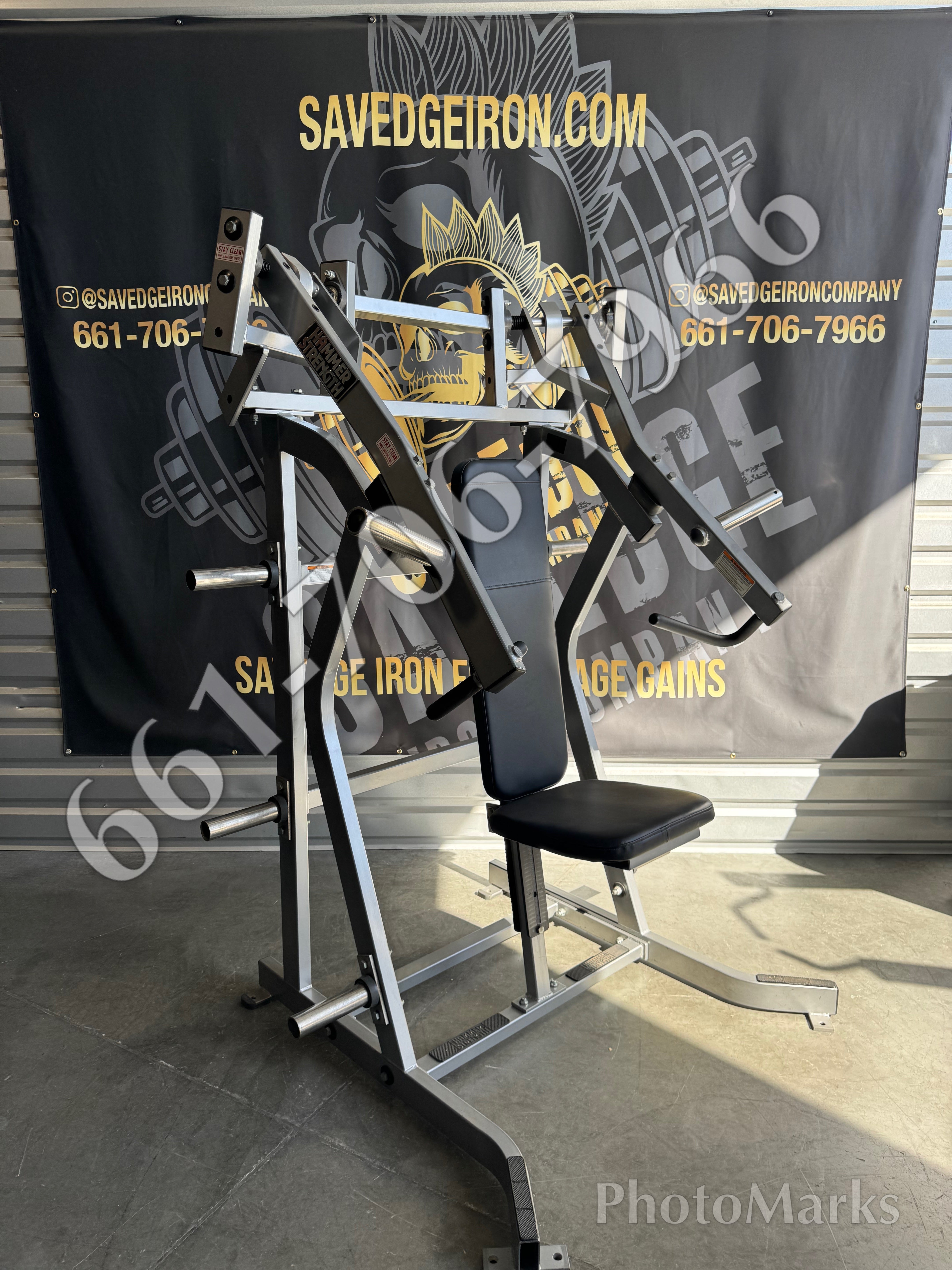 Hammer Strength ISO-Lateral Incline Press